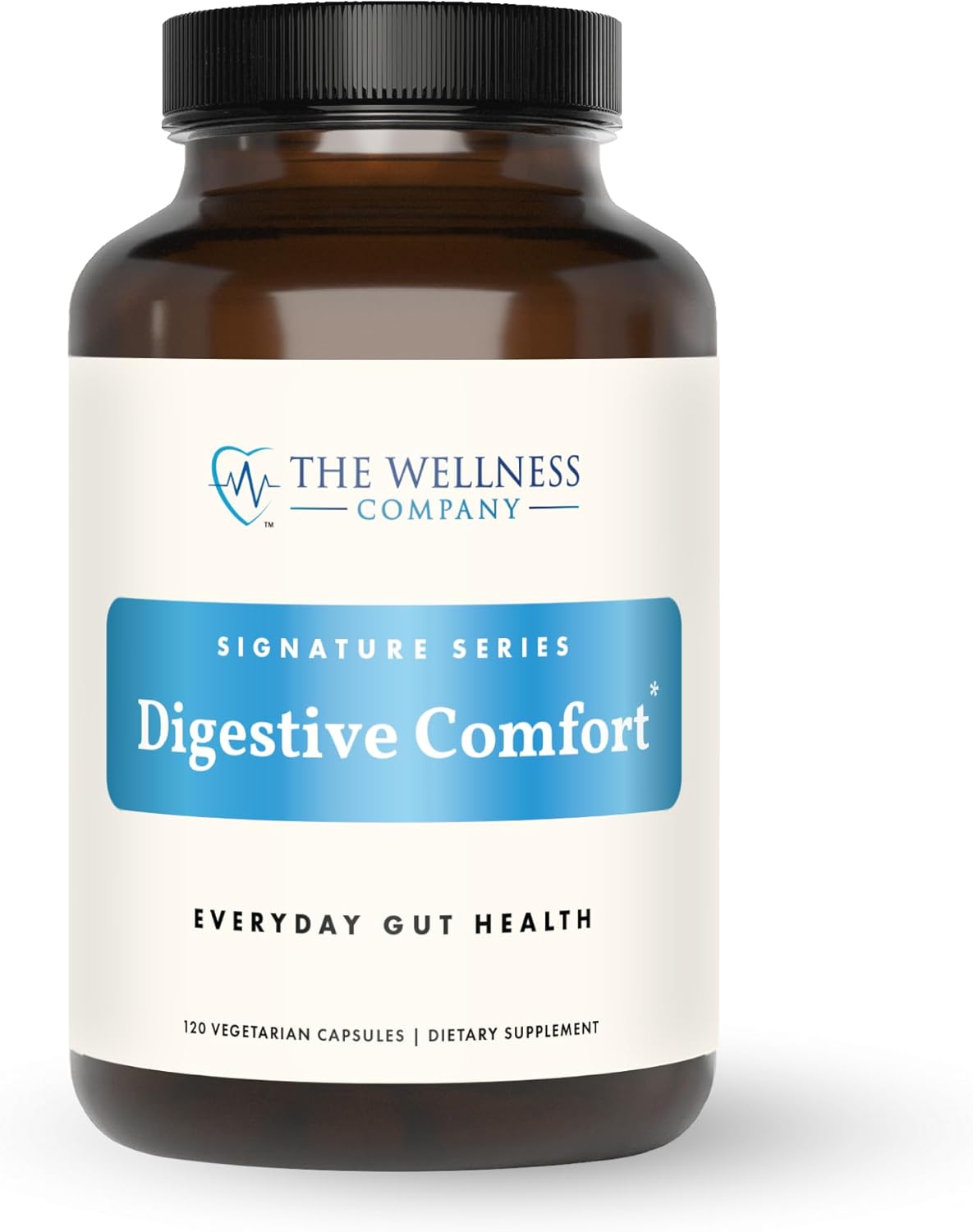 120 ct Digestive Comfort Supplement | All-Natural Enzymes for Bloat & Gas Relief | Vegan, Non-GMO, Gluten Free | 2 Month Supply