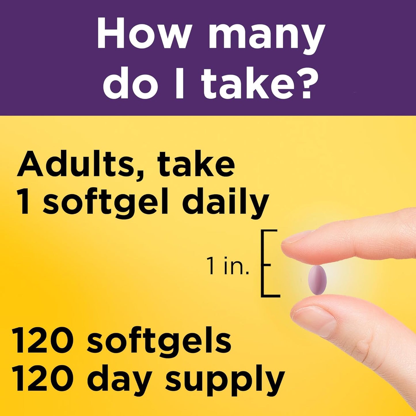 120 Day Supply of Nature Made Biotin 1000 mcg Softgels for Healthy Hair and Skin