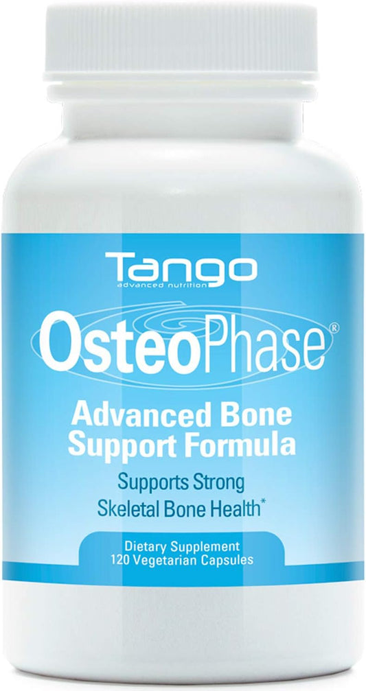 120 Vegetarian Capsules of Tango OsteoPhase Herbal Bone Support Supplement