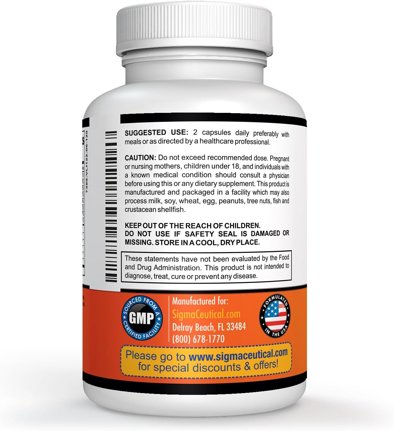 120 Vegetarian Capsules Thyroid Wellness Blend with Zinc, Selenium, Iodine, Ashwagandha, and Kelp for Natural Energy and Metabolism Boost