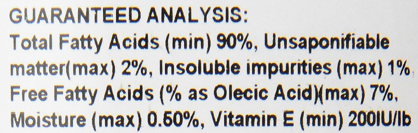 128 oz AniMed Rice Bran Oil - Cold Pressed Supplement for Horses, Dogs, and Livestock - Rich in Omega-3 and Omega-6 Fatty Acids