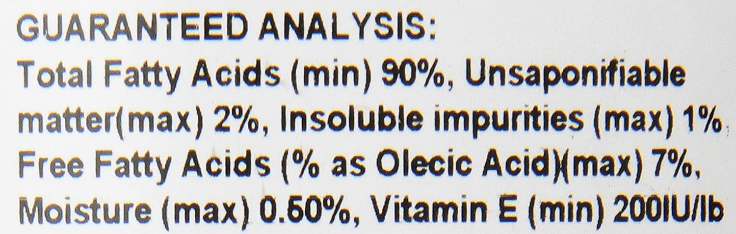 128 oz AniMed Rice Bran Oil - Cold Pressed Supplement for Horses, Dogs, and Livestock - Rich in Omega-3 and Omega-6 Fatty Acids