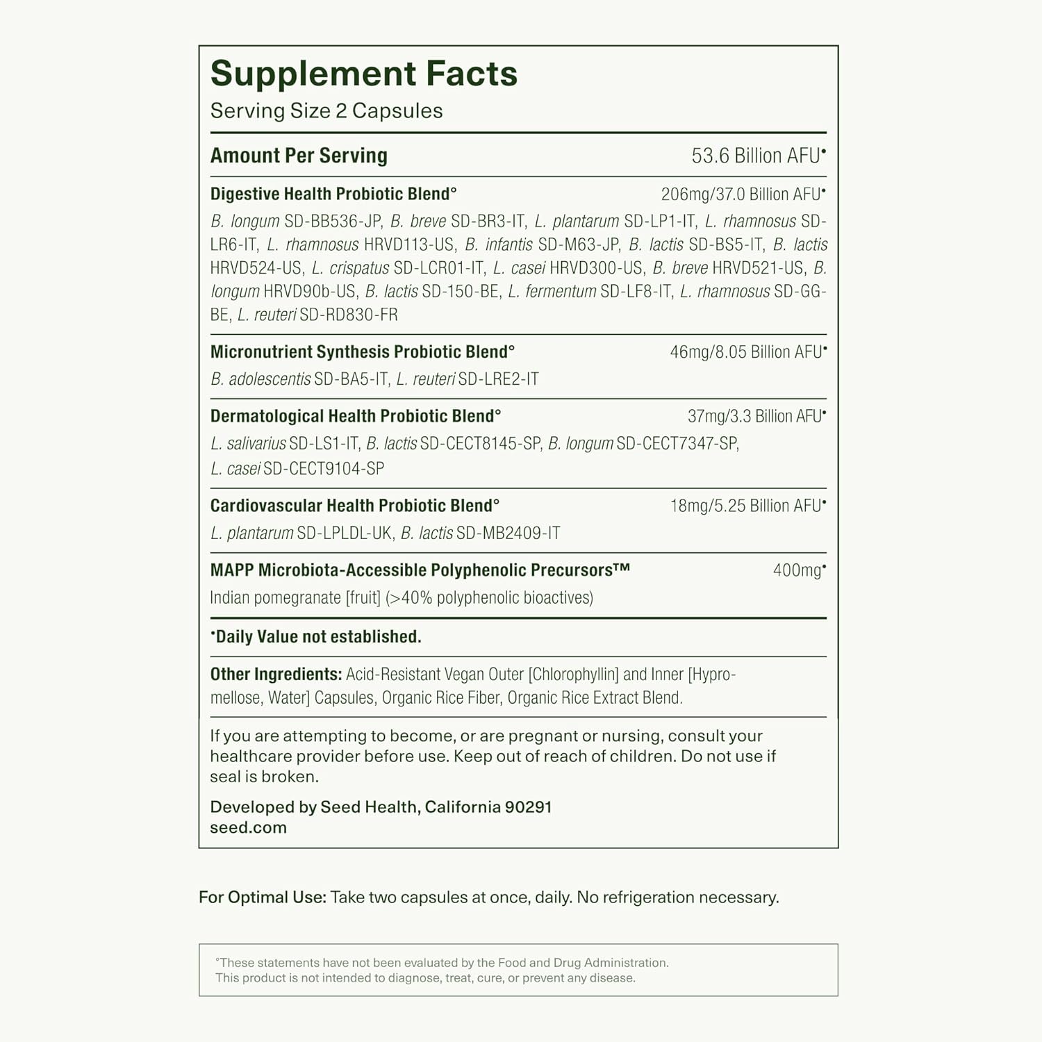 14 Day Gut Reset: Prebiotic & Probiotic for Digestive Health - Rapid Recovery, Bloating Relief - Vegan, Shelf-Stable - 28 Capsules