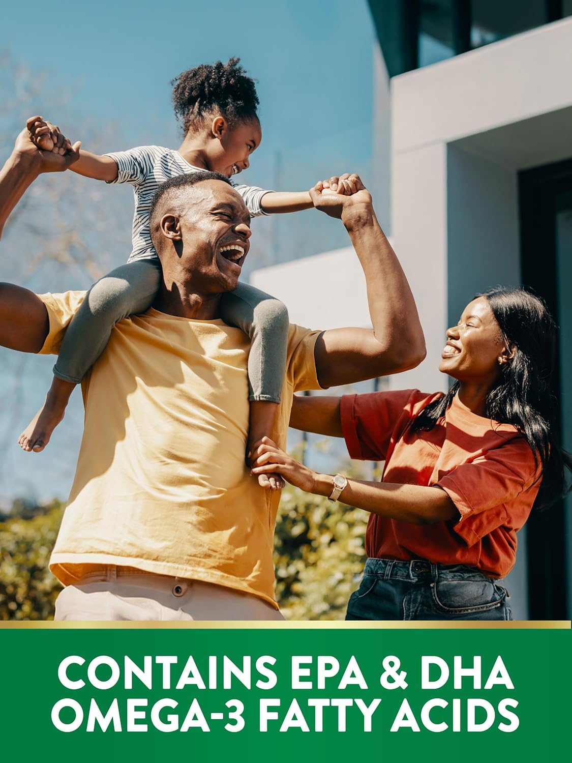 1400mg Triple Strength Fish Oil Softgels with Active Omega 3 - 60 Count - Non-GMO & Gluten Free