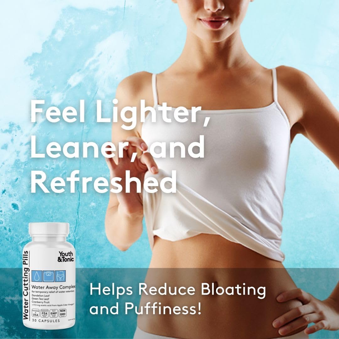 15-Day Colon Cleanser Pills for Weight Loss & Bloating Relief, Metabolism Support - Youth & Tonic Sculpt Lean Cleanse