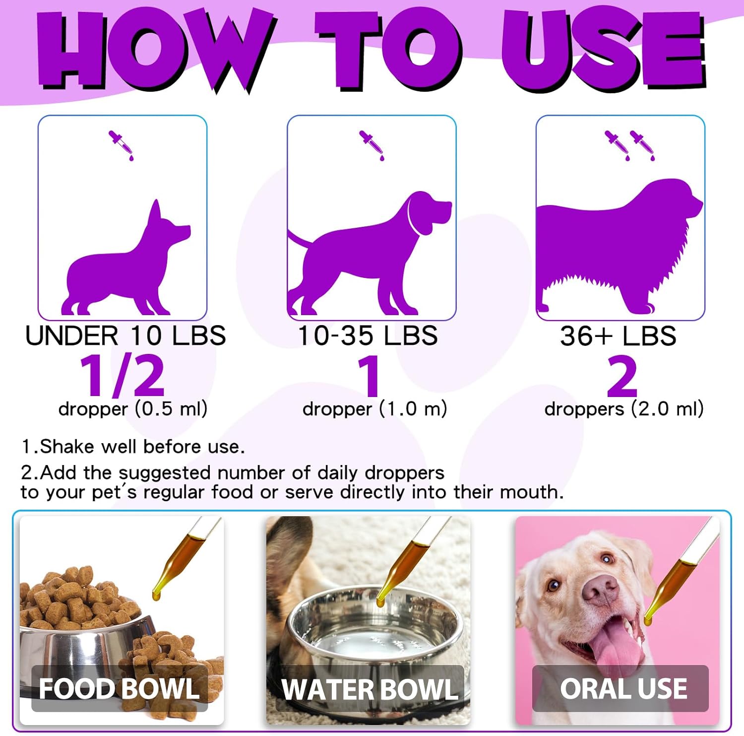 15-in-1 Dog Multivitamin Liquid Supplement - All-in-One for Digestive, Immune, Skin & Coat, Hip & Joint Support - All Ages, All Breeds - 2 oz