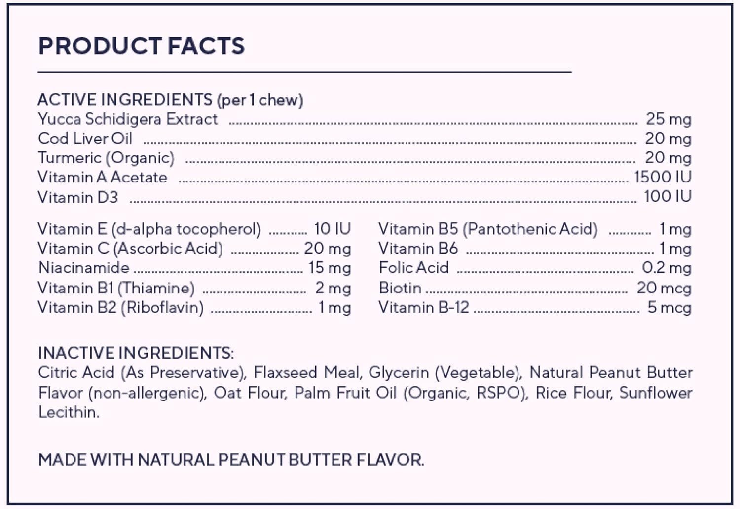 15-in-1 Dog Multivitamins for Skin, Coat & Wellness | Senior Dog Supplements for Itching | Puppy Vitamin C Chews - 30 Count