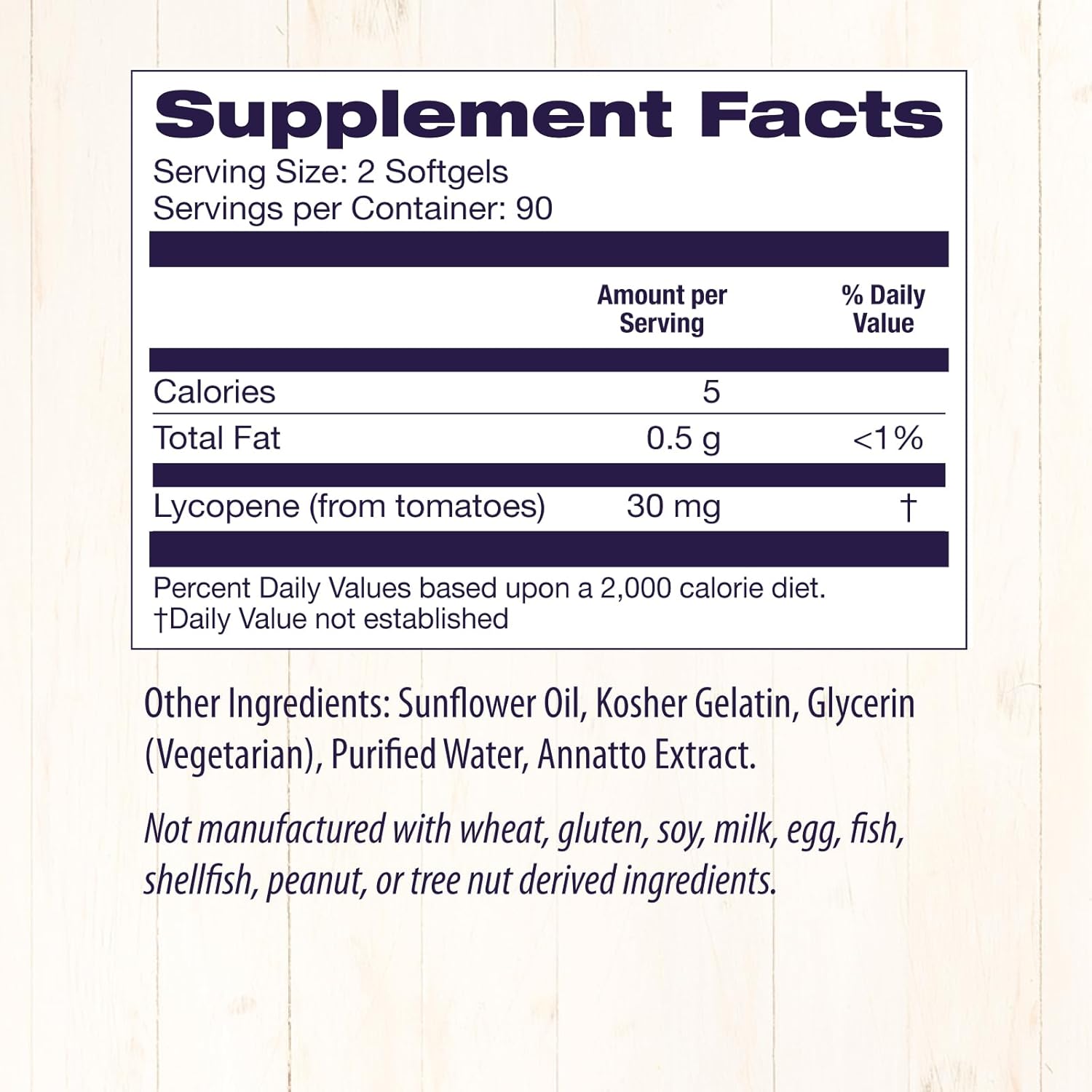 15 mg Natural Lycopene Antioxidant Supplement for Heart & Prostate Health - Non-GMO, Gluten-Free - 180 Softgels by Healthy Origins
