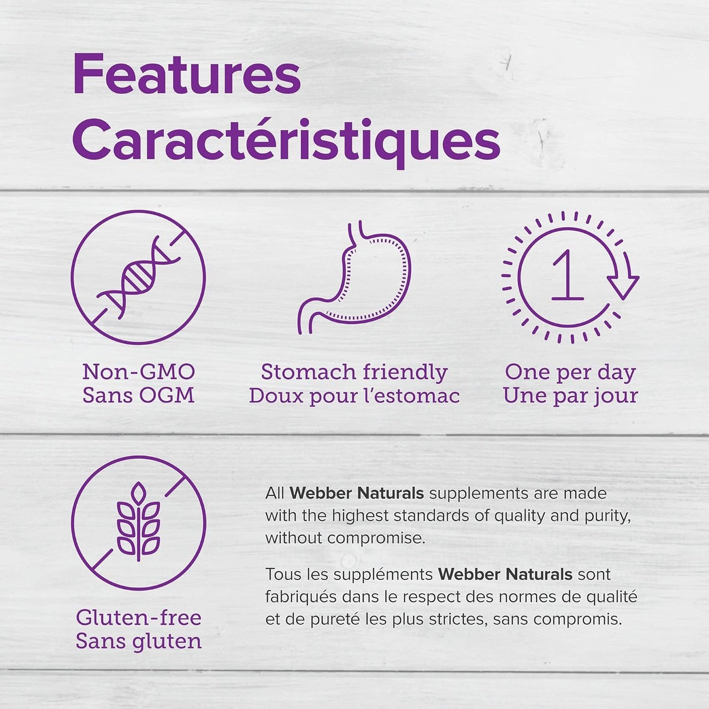 150 Capsules Webber Naturals Gentle Iron Supplement with Vitamin C, B12, and Folic Acid - 28mg, Non-Constipating & Stomach-Friendly Iron Deficiency Anemia Prevention