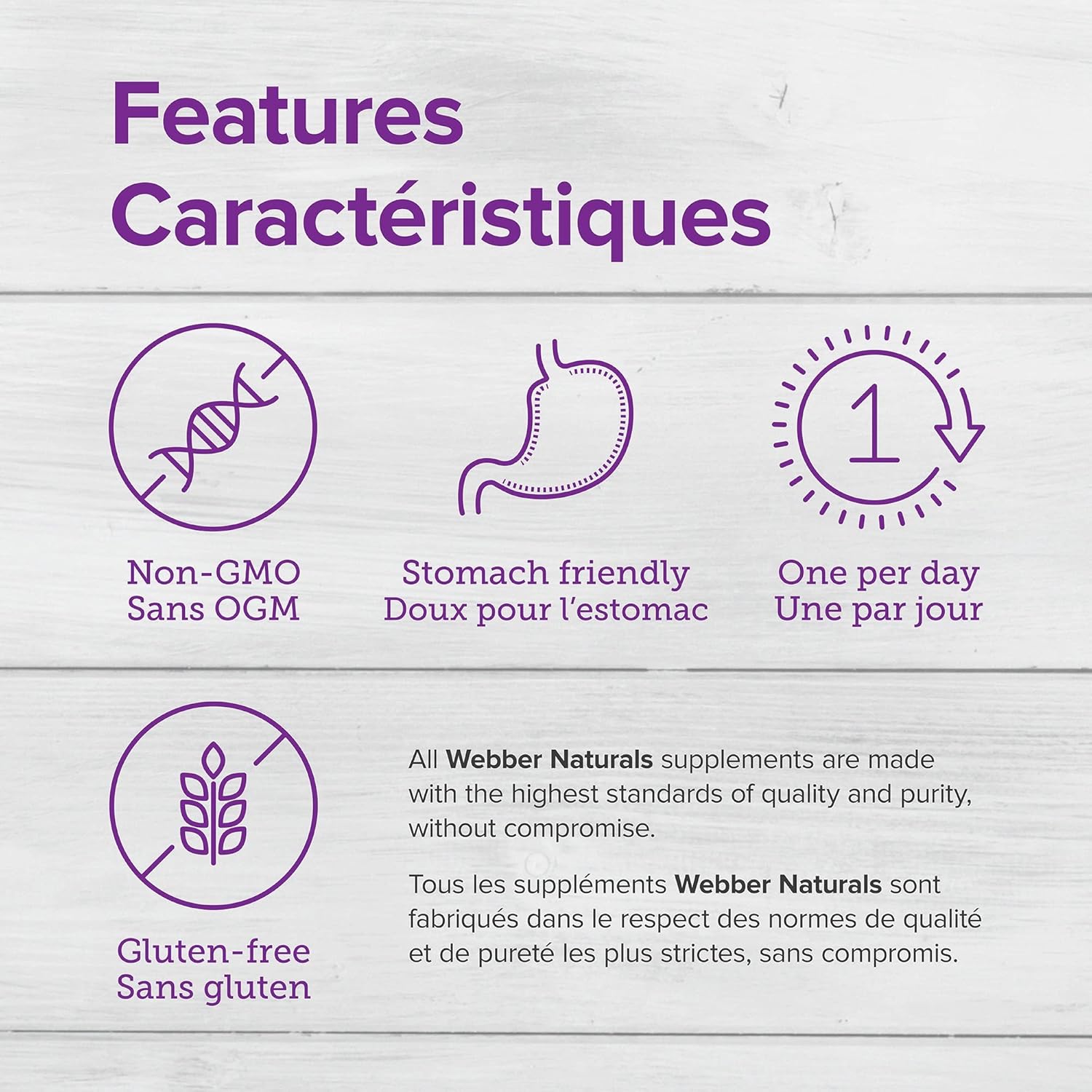 150 Capsules Webber Naturals Gentle Iron Supplement with Vitamin C, B12, and Folic Acid - 28mg, Non-Constipating & Stomach-Friendly Iron Deficiency Anemia Prevention