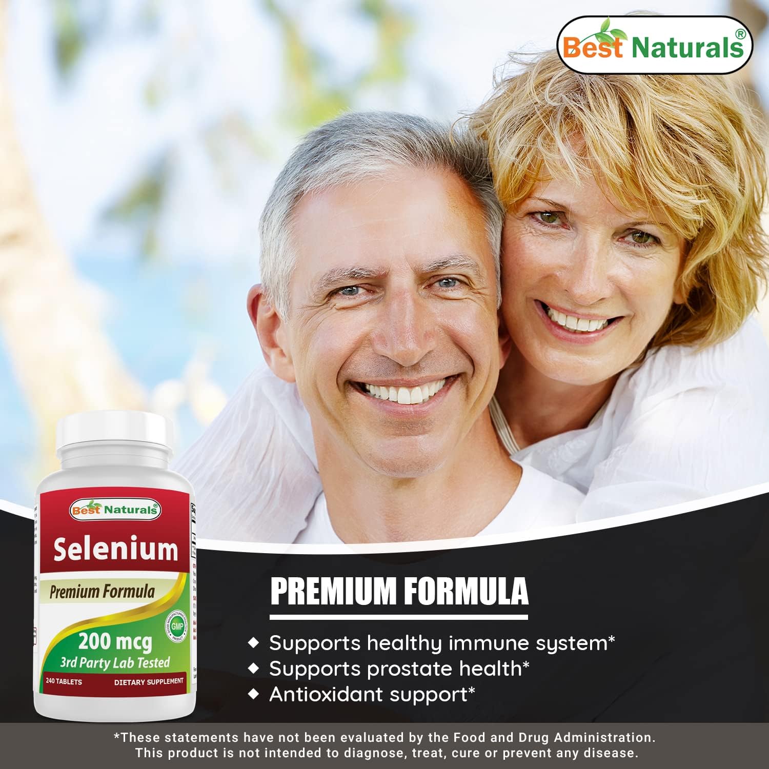 150 mcg Kelp Supplement with 200 mcg Selenium for Thyroid Support