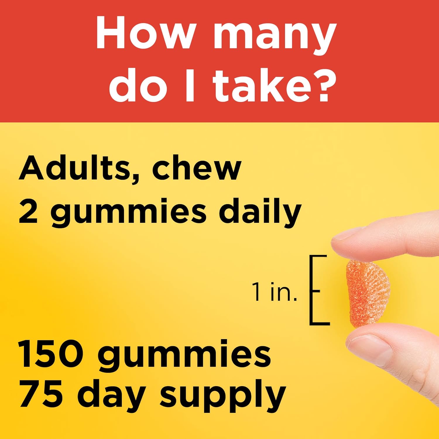 150 Nature Made Vitamin C Gummies - 250 mg per Serving - Immune Support - 75 Day Supply