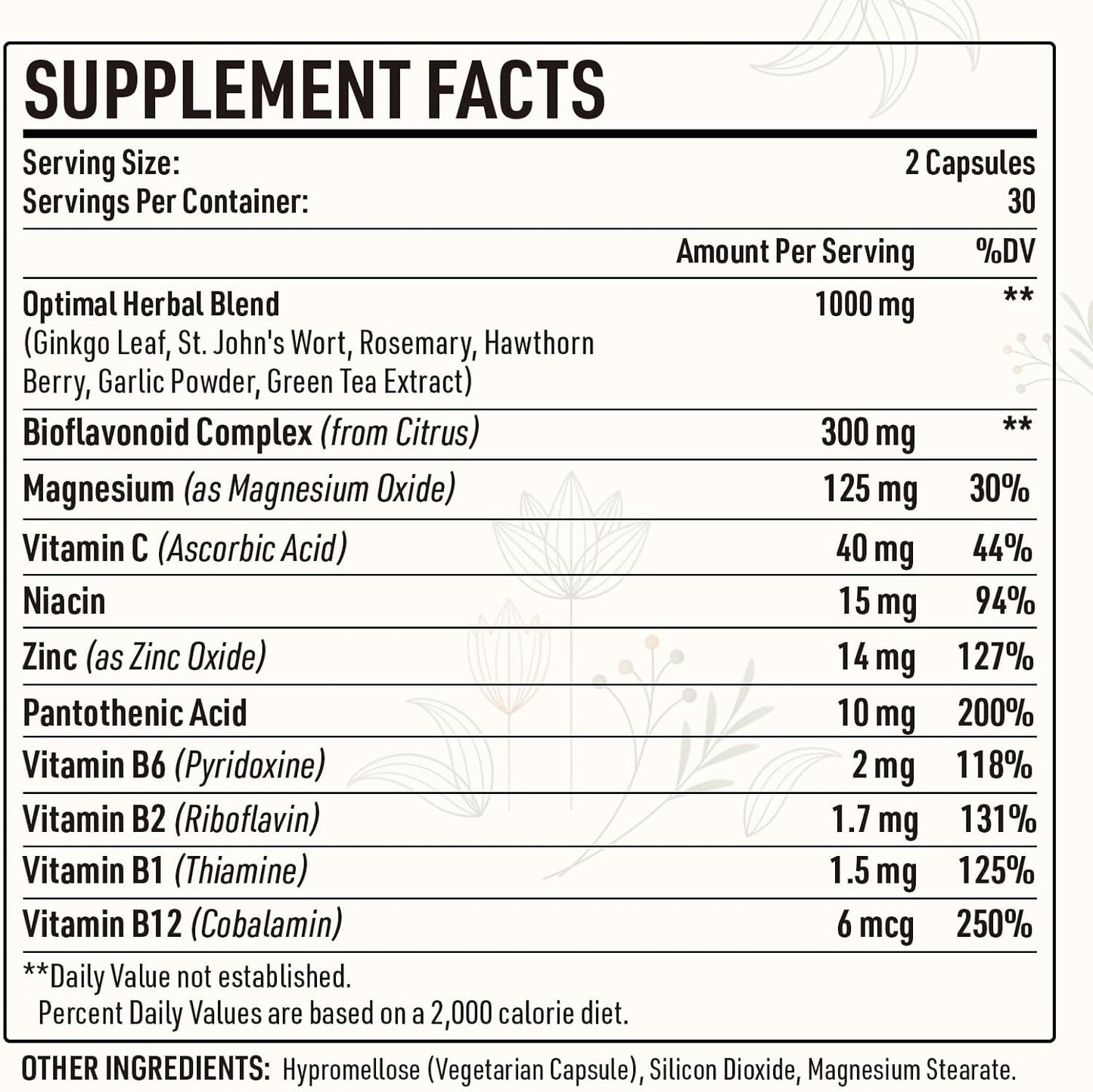 1500MG Kanacoufce Tinnitus Supplement for Ringing Ears - 120 Capsules