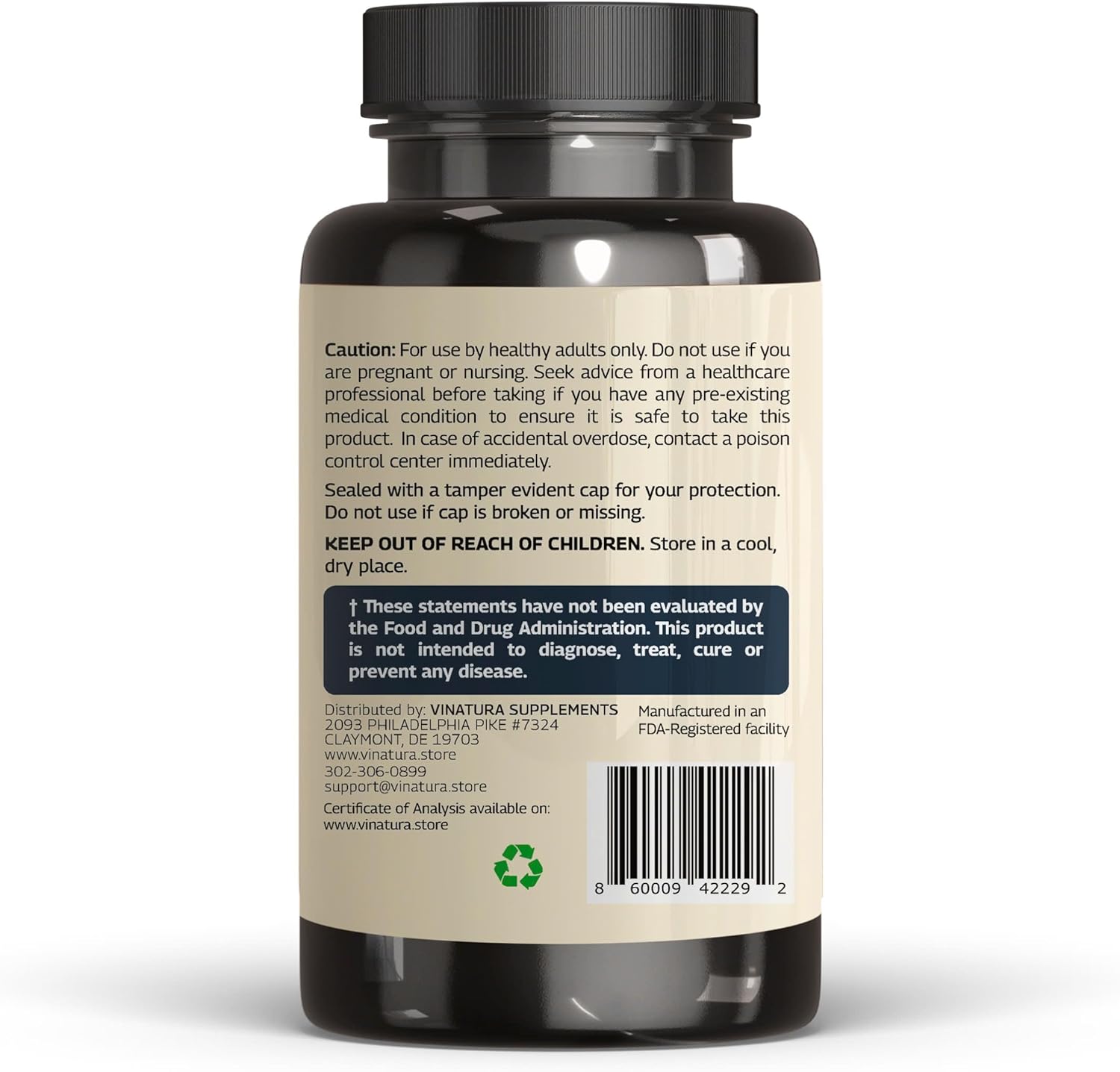1500mg USA Made EDTA Capsules - Liver Support with Edta Calcium Disodium & Kale Extract - 90 Capsules