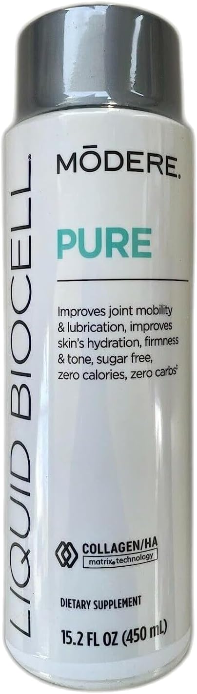 15.2 fl oz BioCell Pure Liquid Collagen Peptides for Joint, Skin Tone, and Elasticity Boost