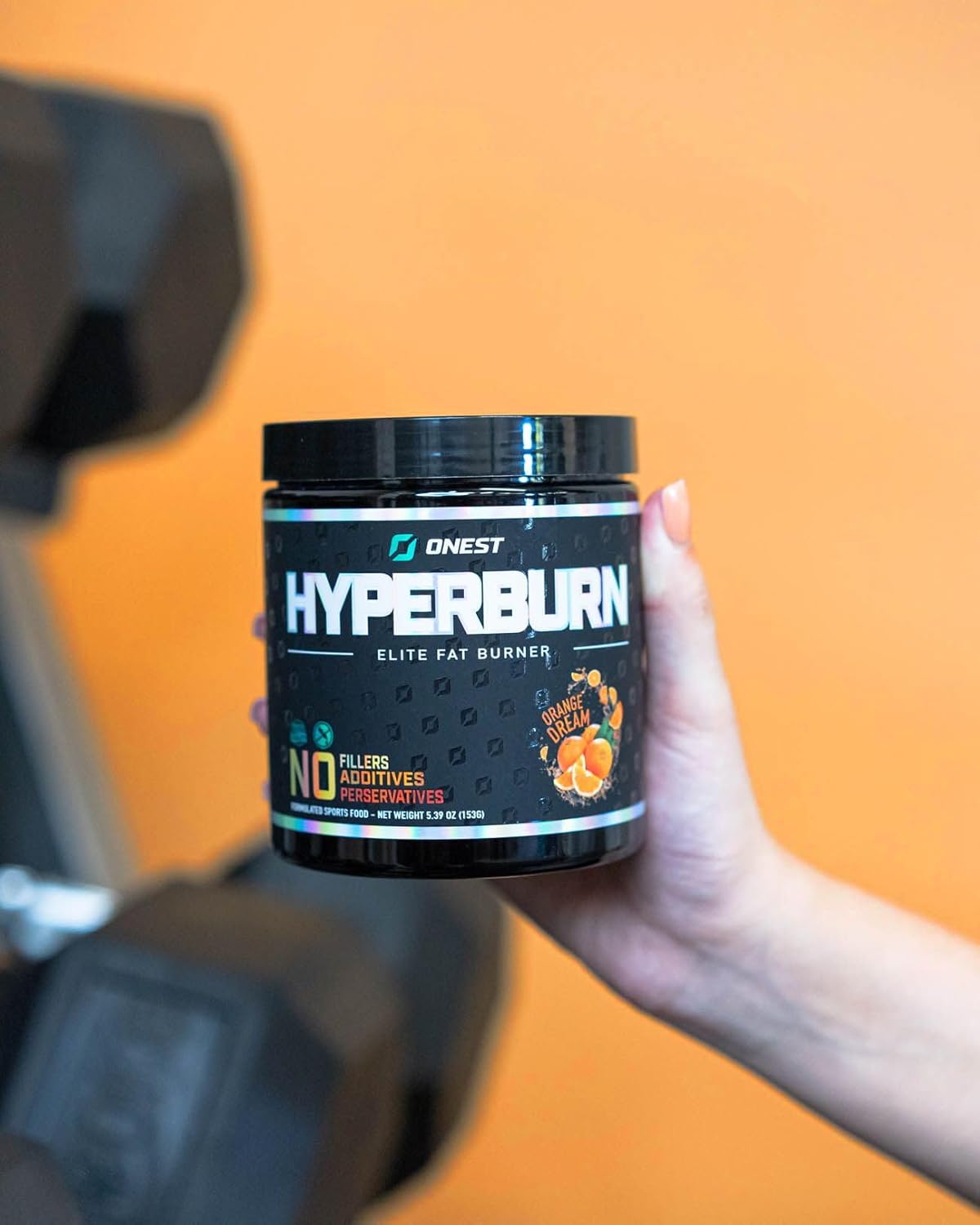 153g ONEST Hyperburn Healthy Weight Support Powder - Boost Energy & Performance, Metabolism Booster for Men and Women