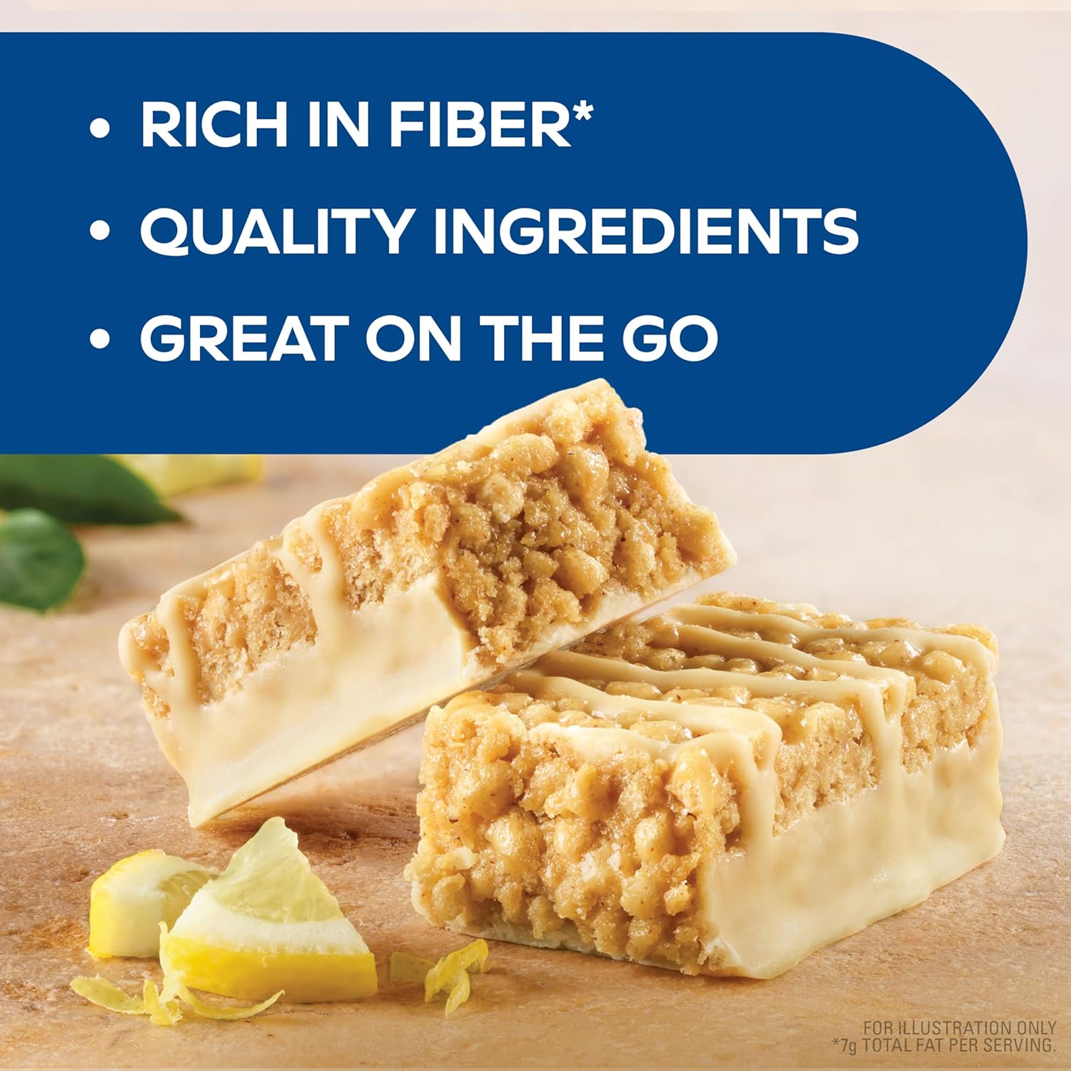 16 Count Atkins Lemon Bar Caramel Almond Clusters, Gluten Free Keto Snack Bars
