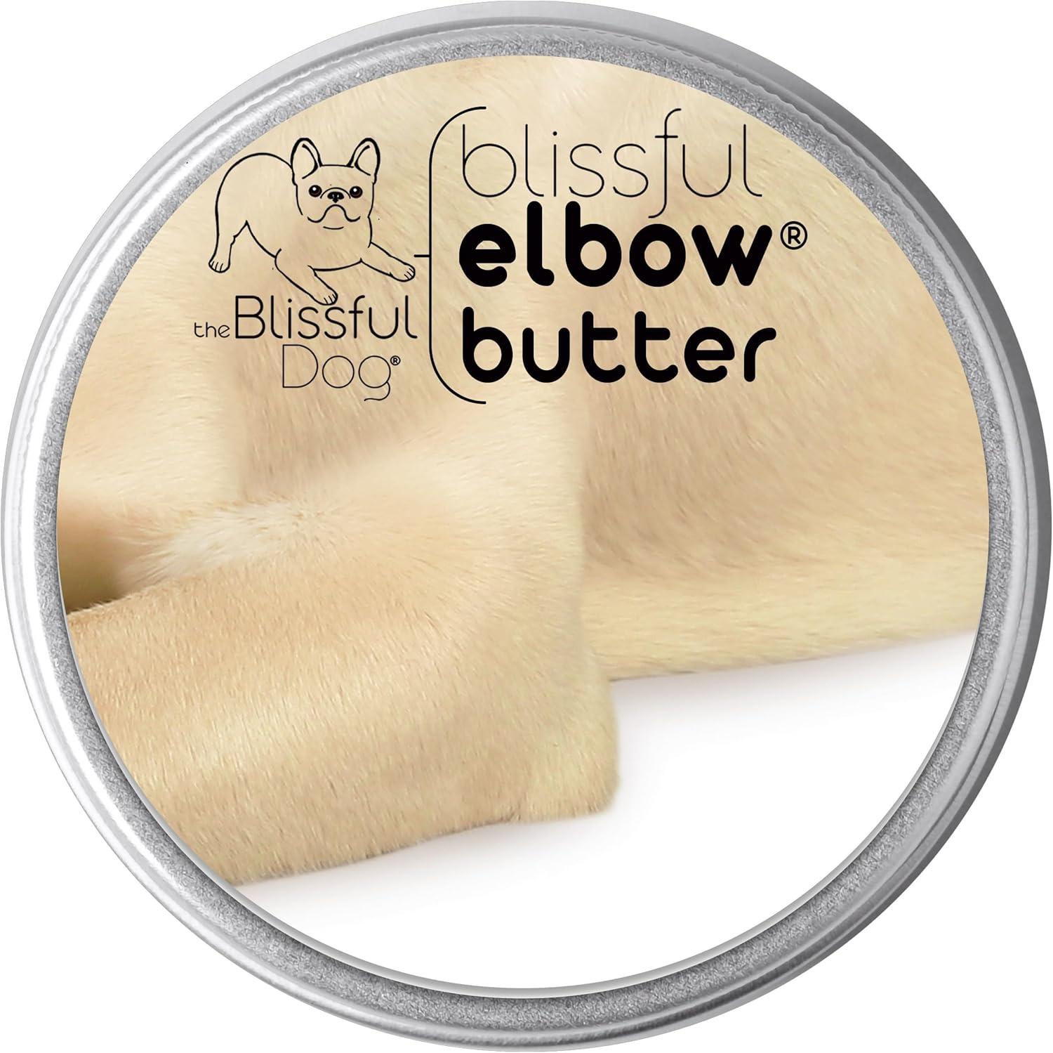 16 oz. Blissful Dog Elbow Butter: Moisturizing Balm for Dry, Cracked Elbows, Lick-Safe Dog Moisturizer