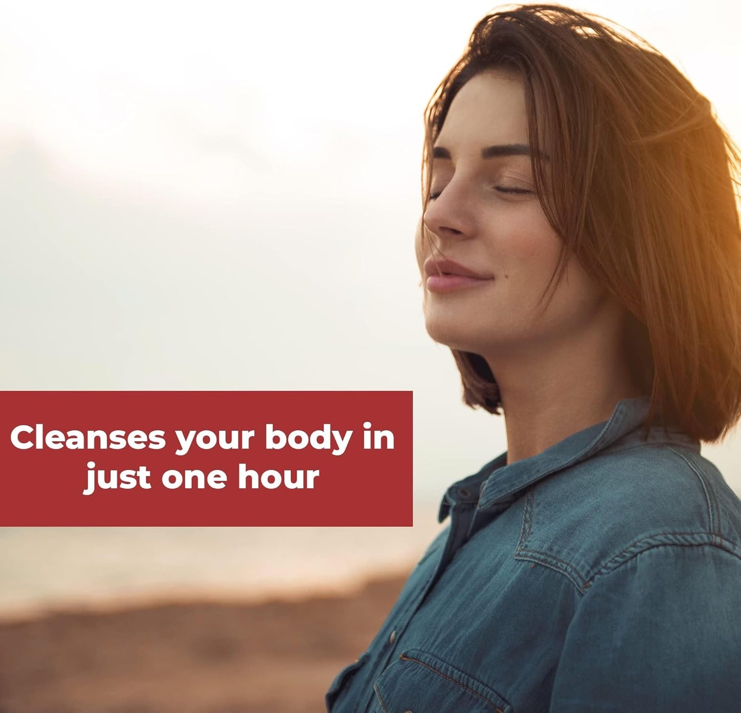 16 oz Fruit Punch Flavor Detox Cleanse Drink - Herbal Body Cleanser, Quick Flush Detoxifier - Cleanse and Detoxify Your System with Wellgenix Omni