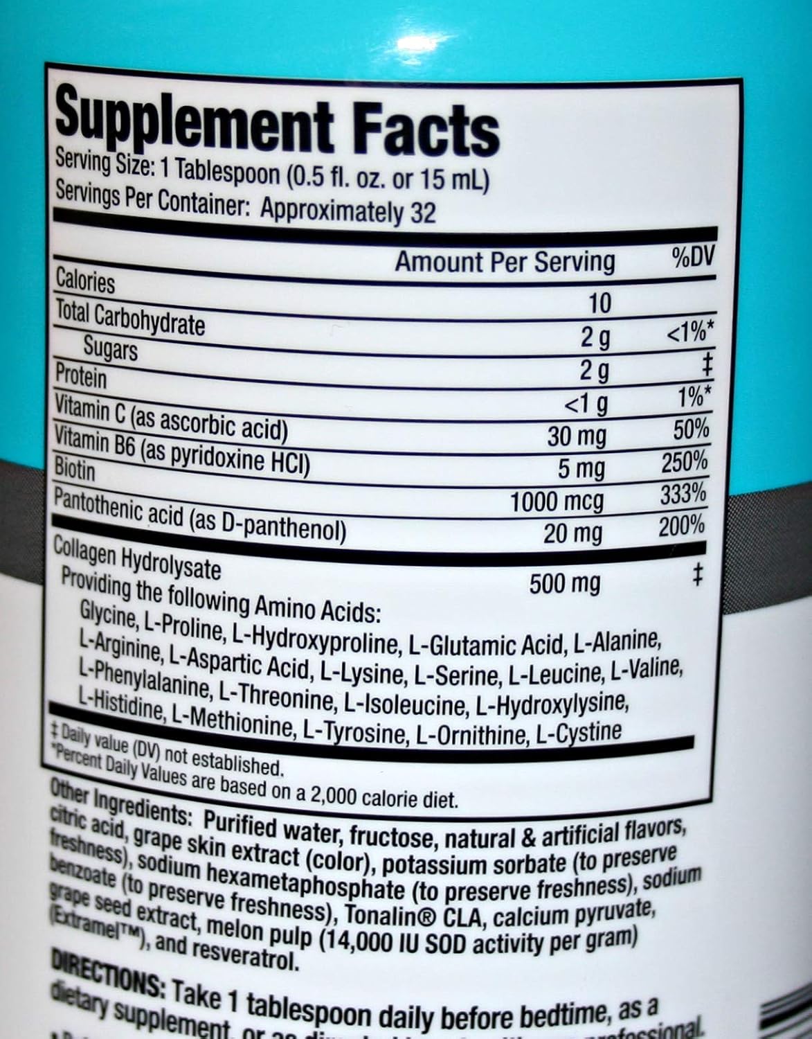 16 oz Windmill Scientific Liquid Collagen for Hair, Skin, and Nails - Beauty Technology for Healthy Glow