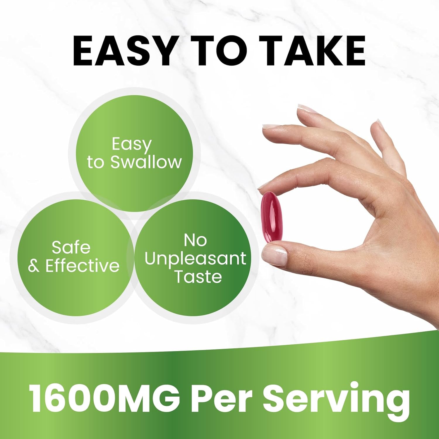 1600MG CNCHEF Urolithin A Supplement for Cellular Energy and Healthy Aging - 90 Softgels