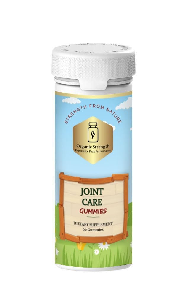 160mg Glucosamine Sulfate Joint Care Gummies - Vitamin E Enriched for Pain-Free Mobility (60 Count)
