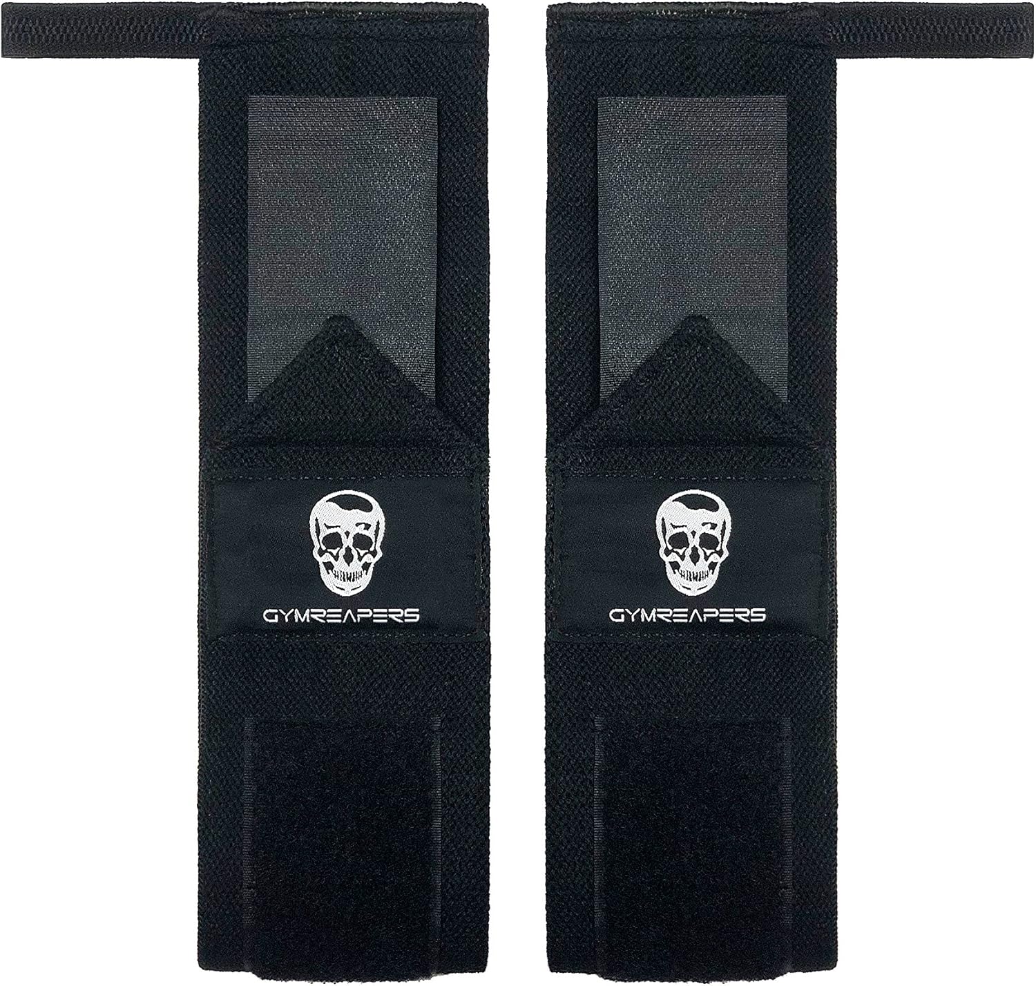 18" IPF Approved Gymreapers Weightlifting Wrist Wraps - Professional Quality Support with Thumb Loop for Powerlifting, Strength Training, Bodybuilding - Heavy Duty Wraps for Competition