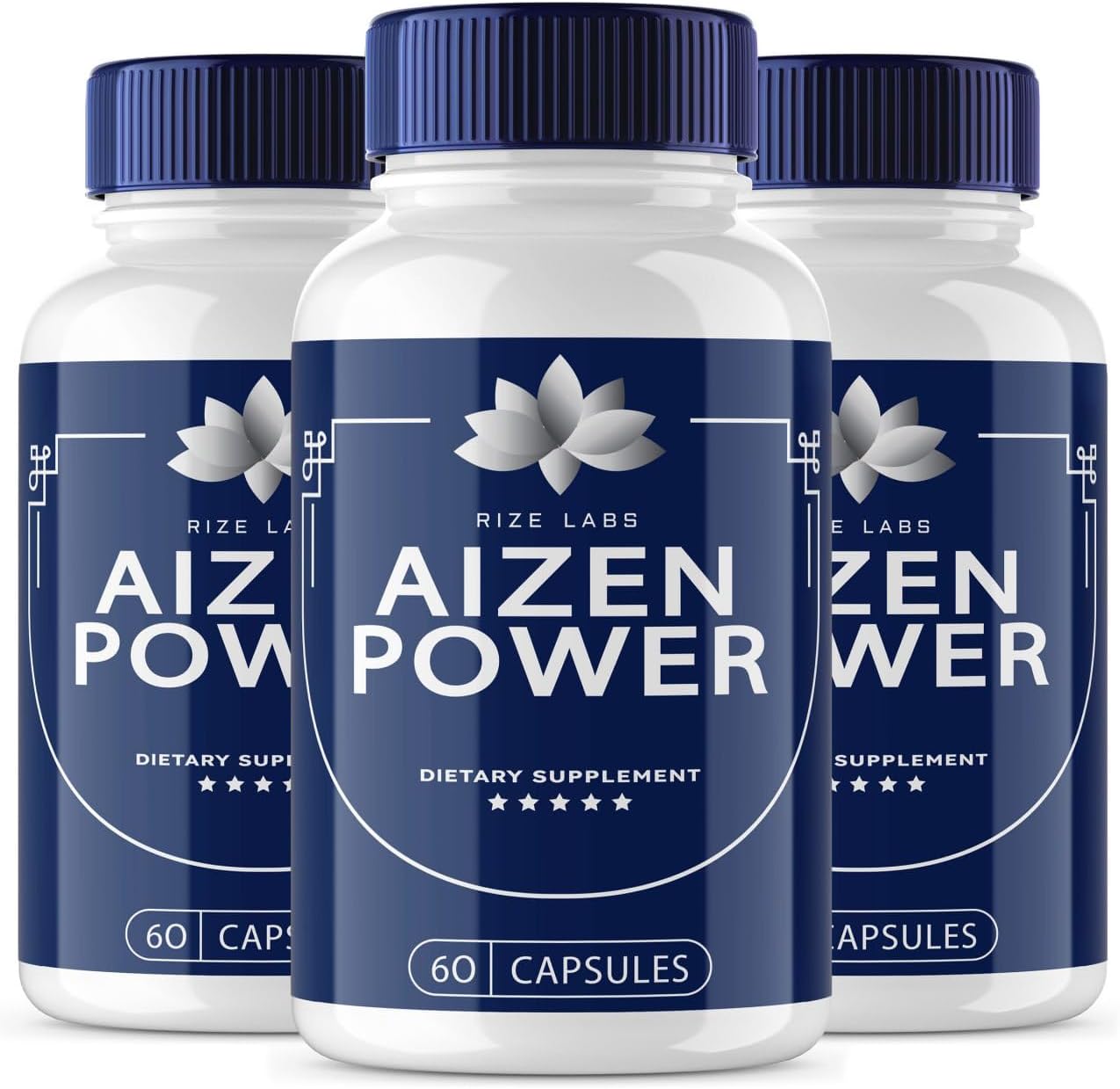 180 Capsules of rize labs Aizen Power: All Natural Male Supplement for Energy and Performance Boost
