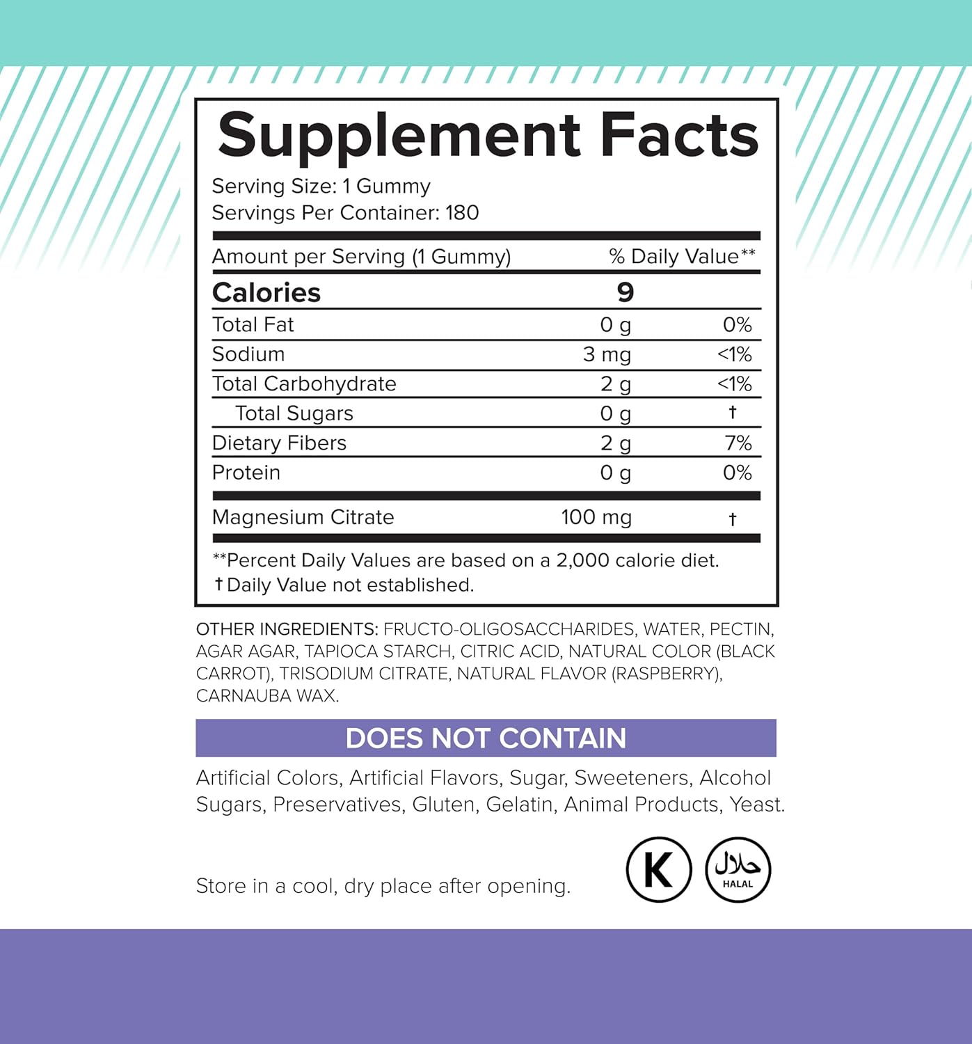 180 Count Sugar-Free Magnesium & 60 Count Sugar-Free Vitamin D Gummies Bundle - Immune Support & Relaxation, Gelatin-Free, Gluten-Free, Vegetarian, All Natural, GMO-Free, Kosher