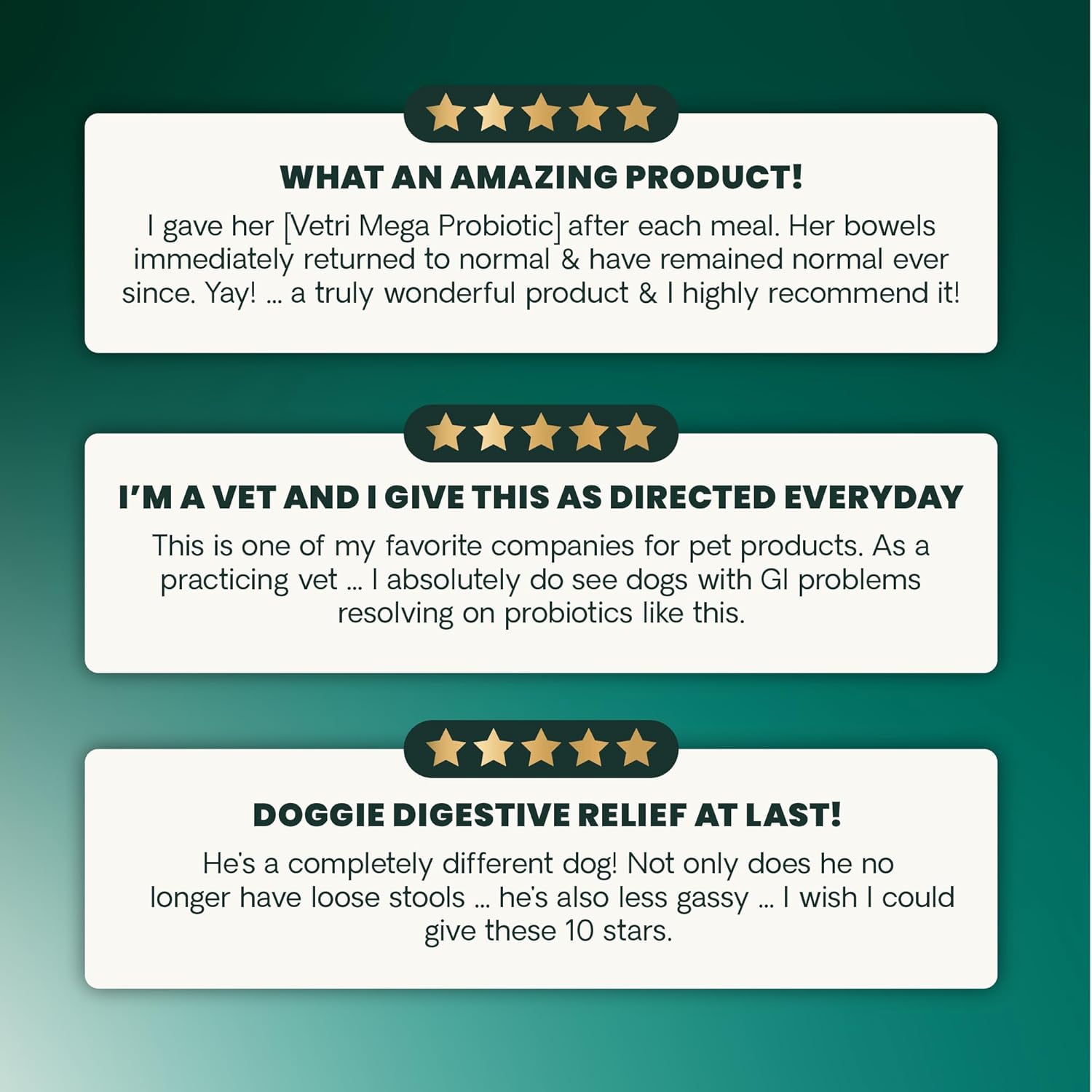 180 Count VetriScience Extra Strength Gut Health Capsules for Dogs & Cats - Probiotic & Prebiotic Digestive Supplement - Supports Digestion, Immune System, Gas & Diarrhea - 7.5 Billion CFU