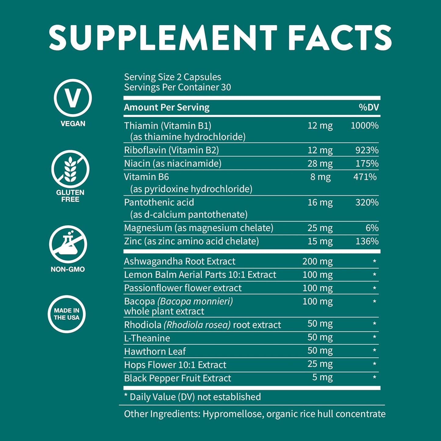 180 ct WellPath Zen Stress Relief Supplement | Mood Support & Energy Aid | Ashwagandha, Rhodiola, L-Theanine, Lemon Balm Capsules