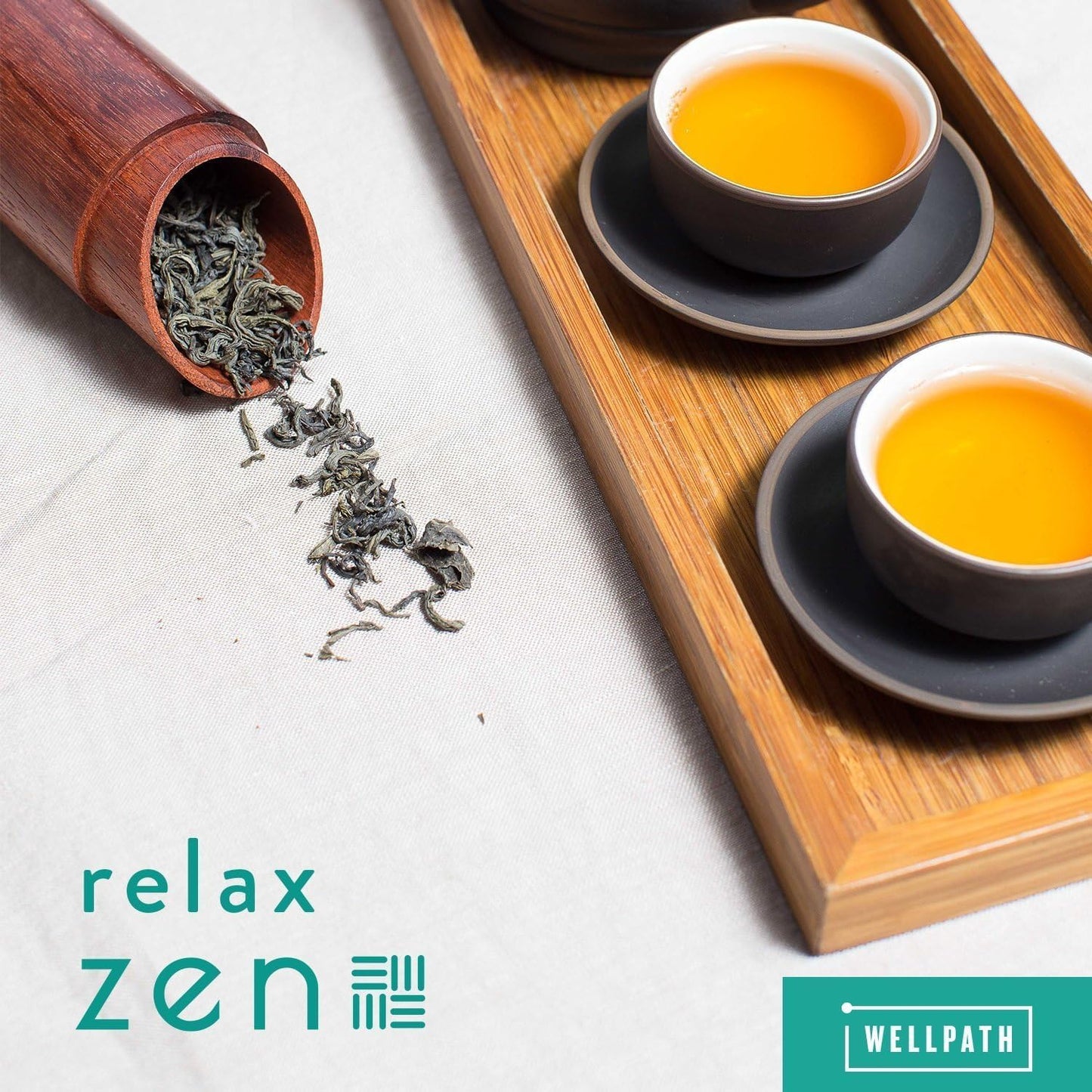 180 ct WellPath Zen Stress Relief Supplement | Mood Support & Energy Aid | Ashwagandha, Rhodiola, L-Theanine, Lemon Balm Capsules