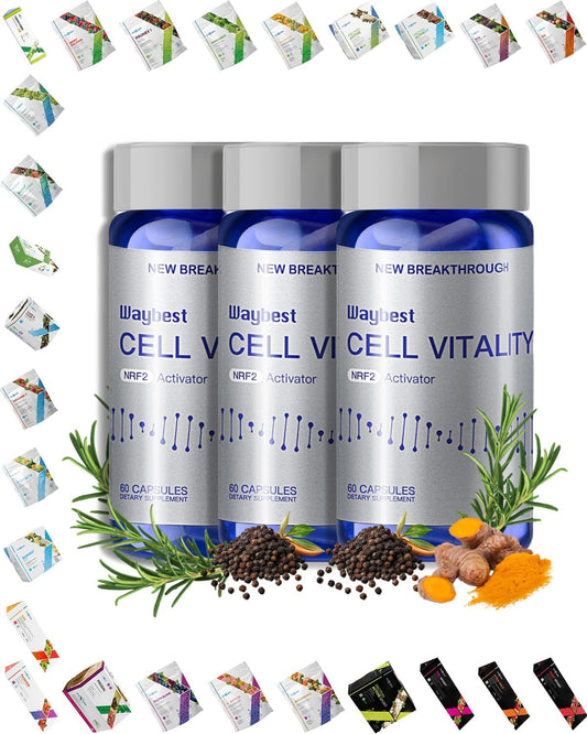 180 Vegan Capsules of EBAT Oxidative Stress Relief Formula with NRF2 Activator for Anti-Aging Health & Natural Antioxidant Support