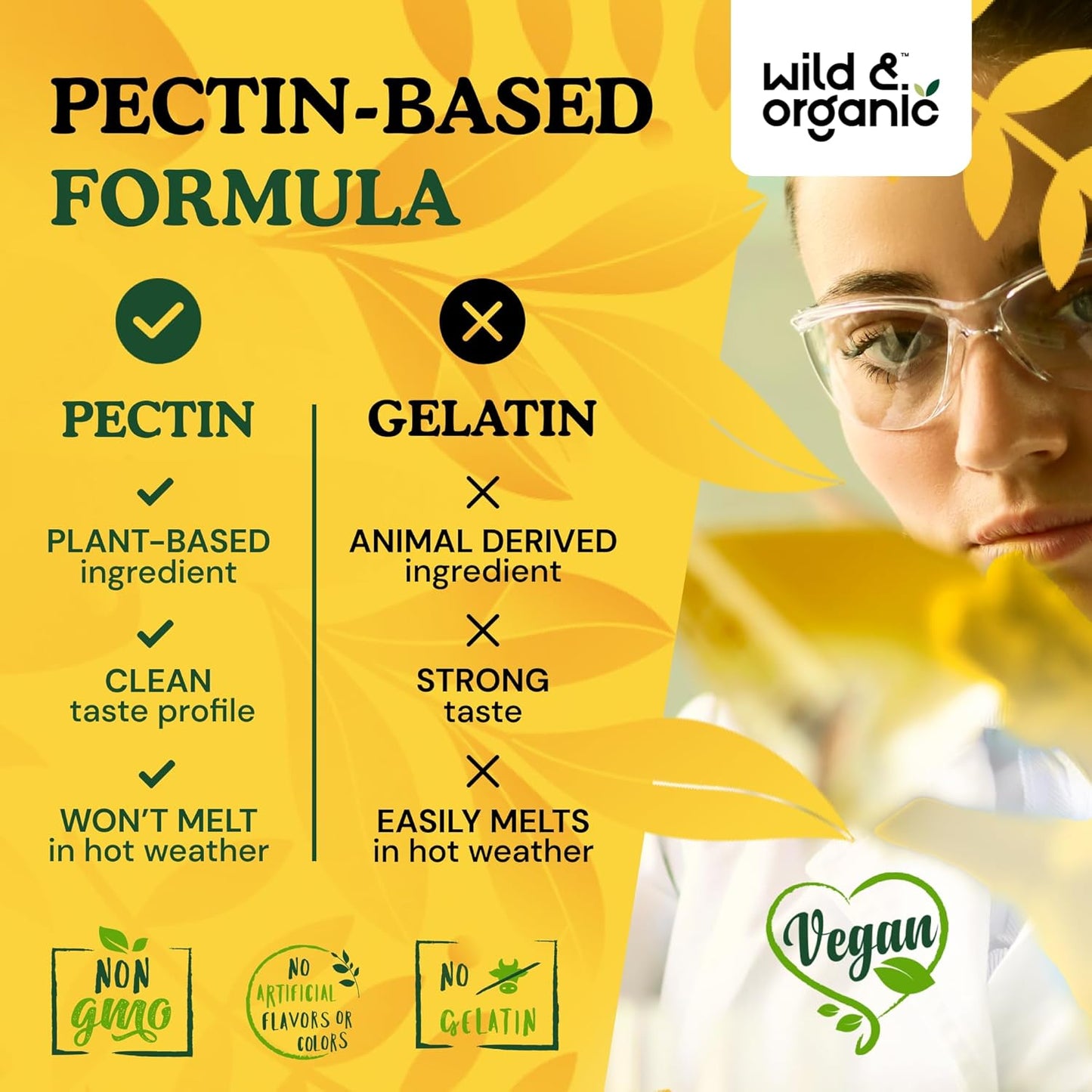 1800mg Organic Wild Maca Root Gummies - Yellow, Red, Black Maca Chews for Mood & Overall Support - Peruvian Supplement for Men & Women - 60 Vegan Gummies