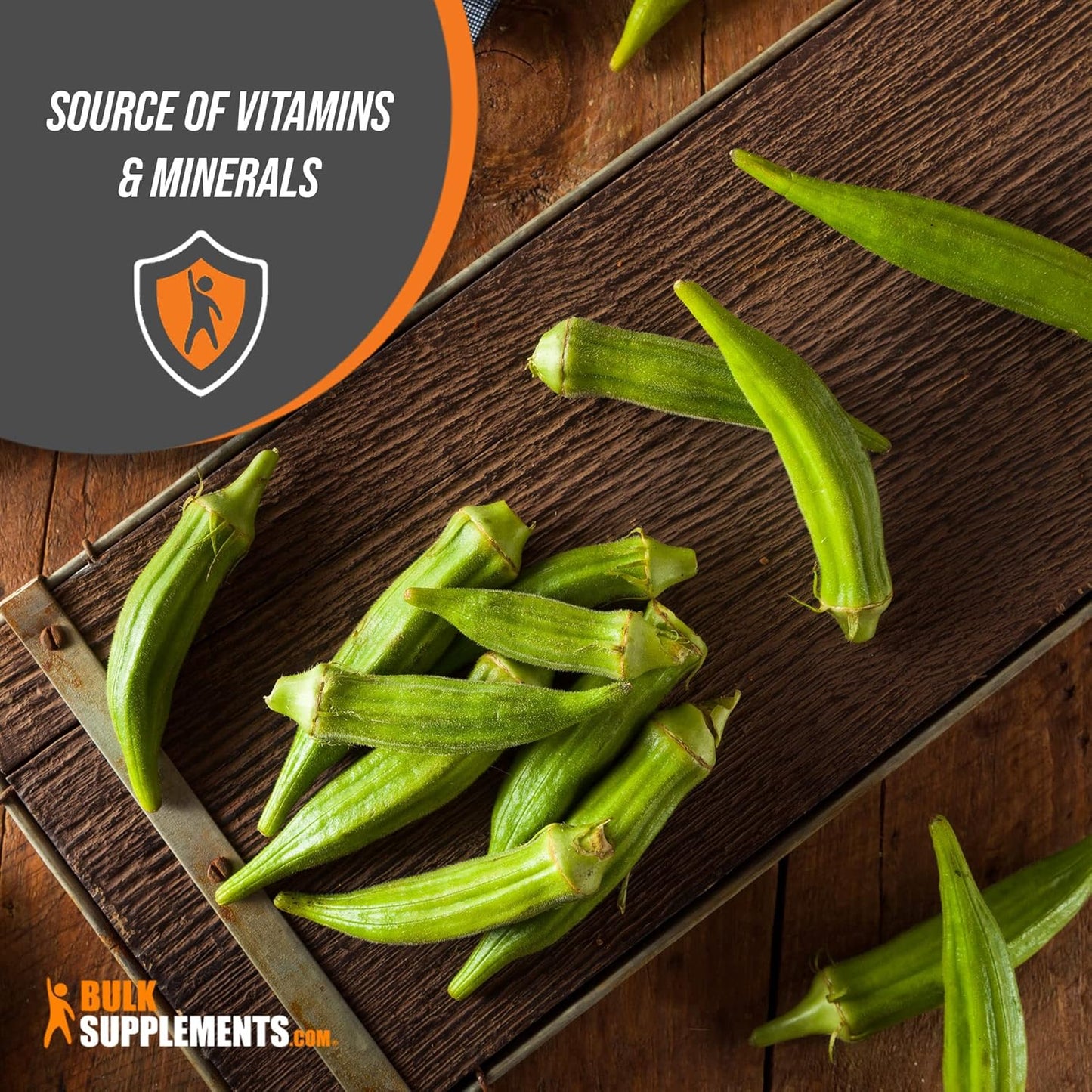 1kg Okra Extract Powder for Digestion & Bowel Movement Support