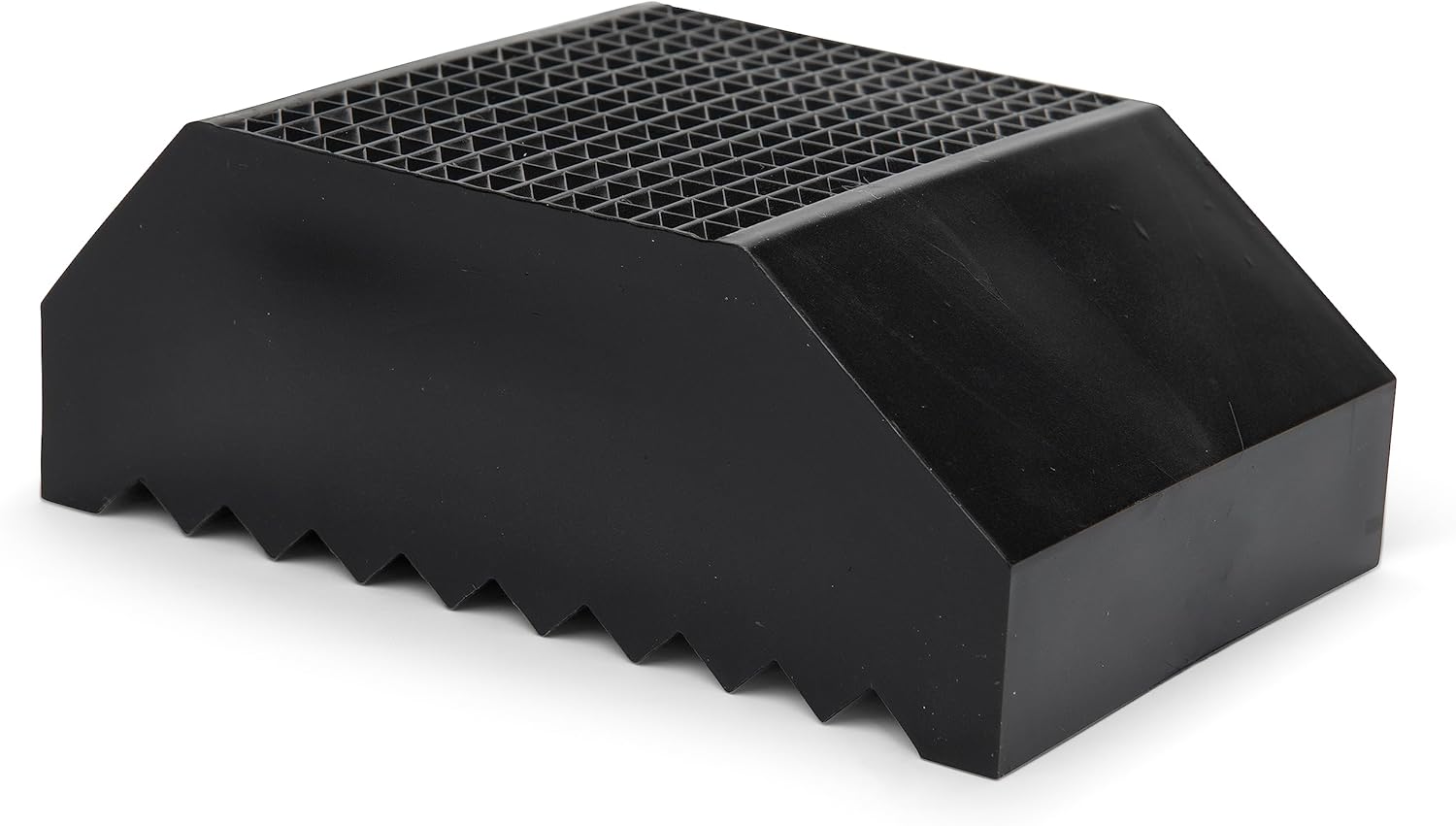 2" Black Heavy-Duty Rubber Field Goal Football Tee by CHAMPRO