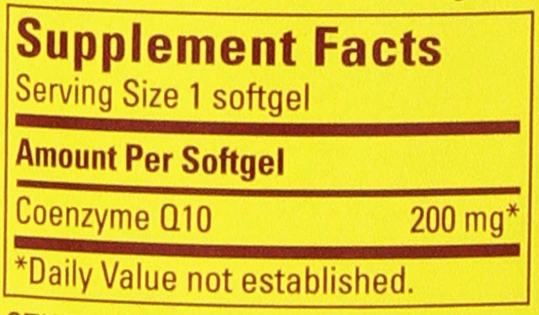 2 Bottles of Nature Made CoQ10 Coenzyme Q10 200 mg Softgels - Total of 280 Softgels