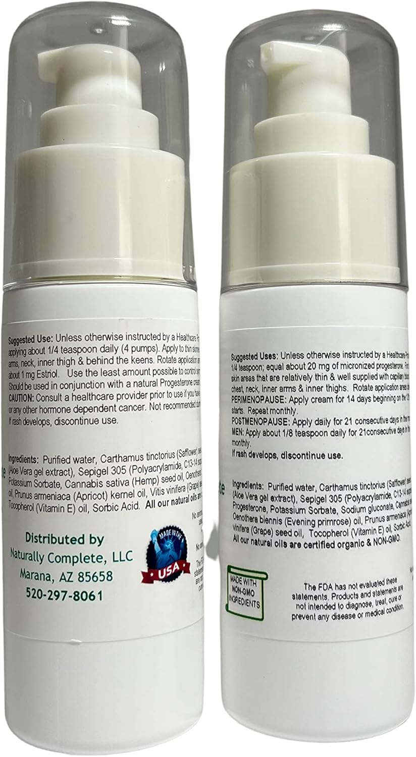 2-in-1 Natural Menopause Products: Complete Estro Set