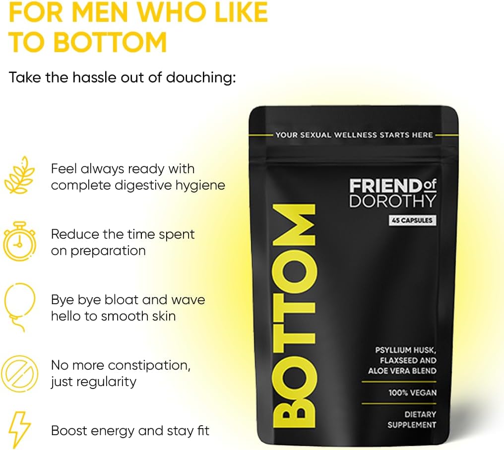 2-Month Supply of Bottom and Lube Bundle - Natural Supplements for Enhanced Experience