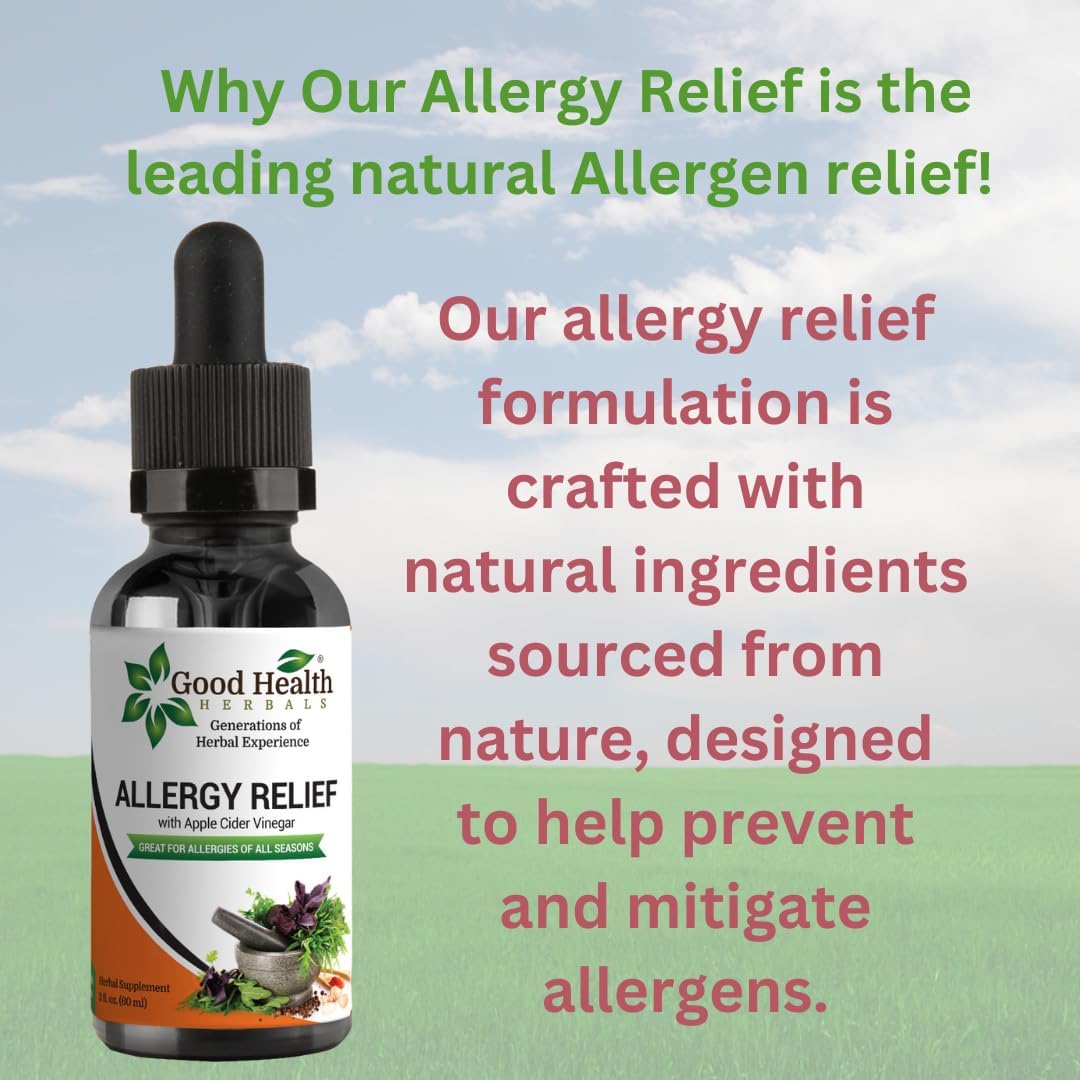 2 oz. Allergy Relief Herbal Extract - Boosts Immune System for Allergy Defense