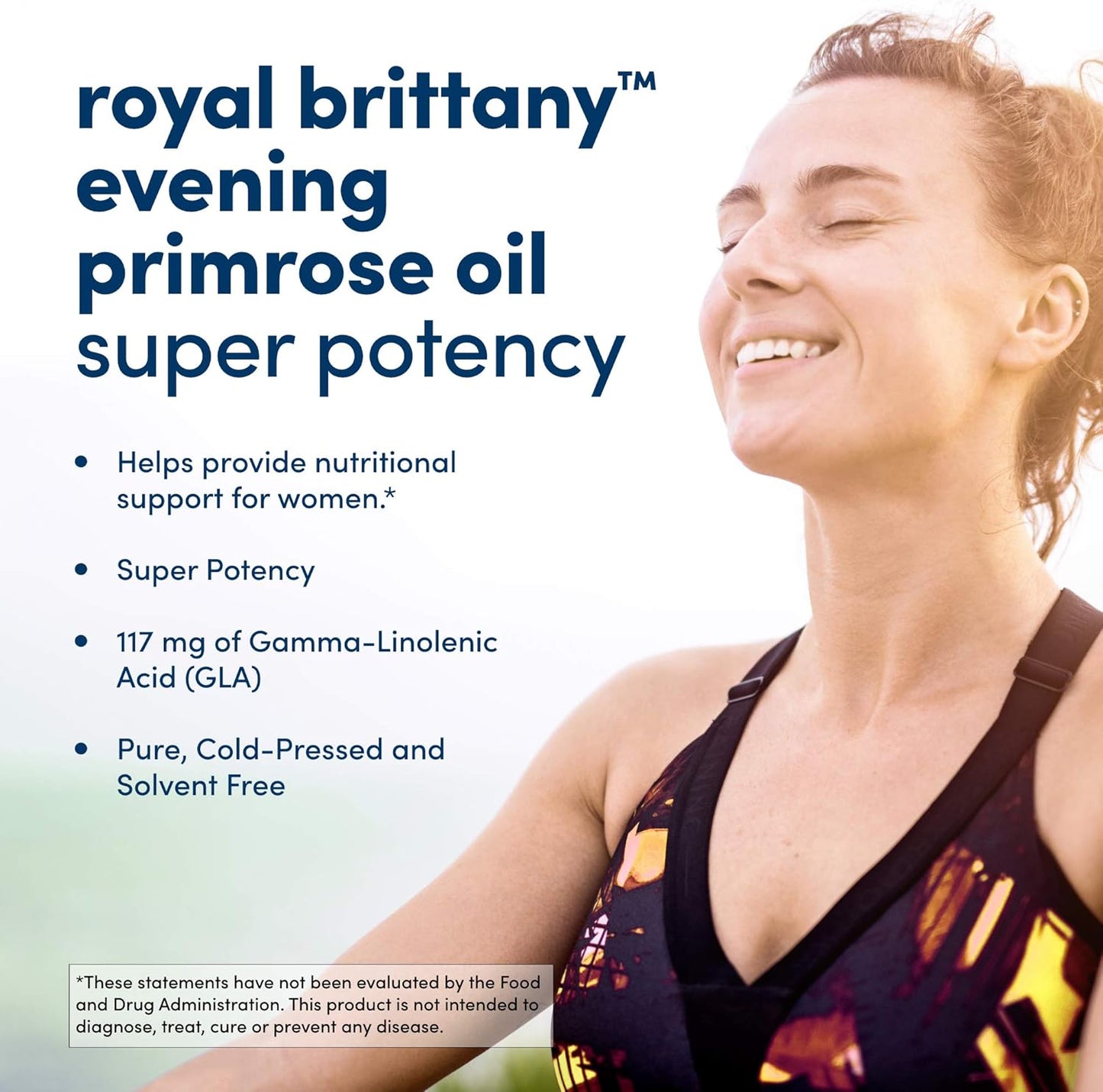 2-Pack American Health Dietary Fiber Supplements & Royal Brittany Evening Primrose Oil - 60 Count each