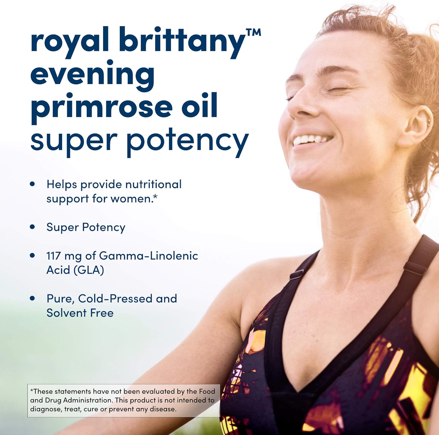 2-Pack American Health Dietary Fiber Supplements & Royal Brittany Evening Primrose Oil - 60 Count each