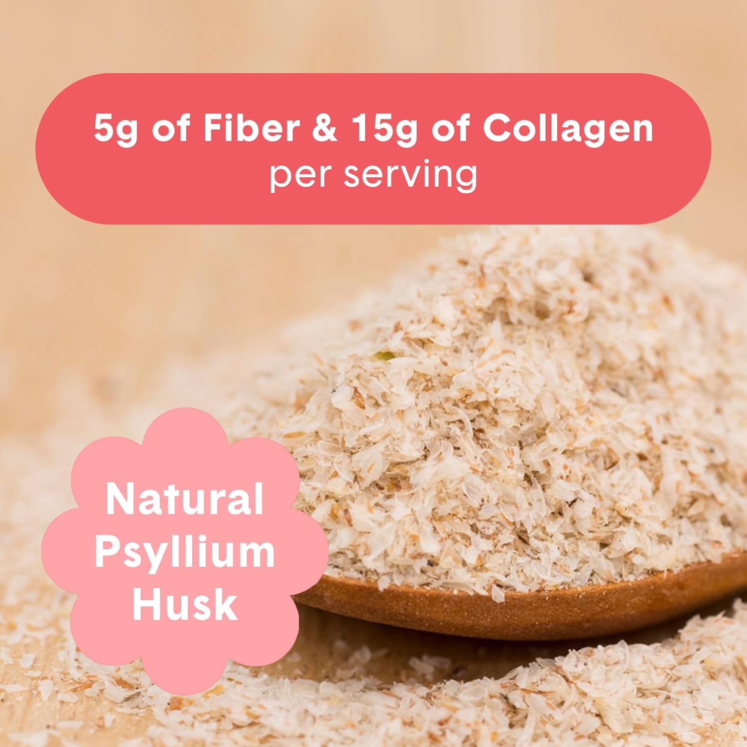 2 Pack Bellway Super Fiber Powder + Collagen Peptides for Gut Health & Skin - Strawberry Lemonade Flavor, 22.92 oz