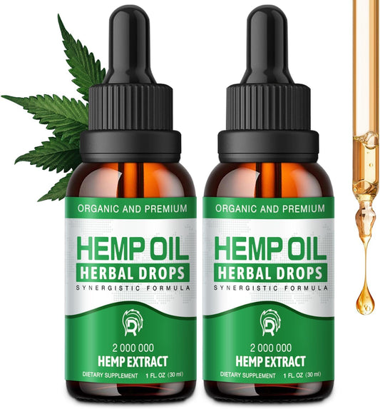 2-Pack High Potencymetabolism boosterOil Drops for Adults - 100% Pure Natural Extract - Max Strength Ediblemetabolism boosterSupplement
