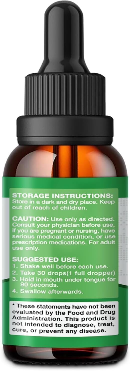 2-Pack High Potencymetabolism boosterOil Drops for Adults - 100% Pure Natural Extract - Max Strength Ediblemetabolism boosterSupplement