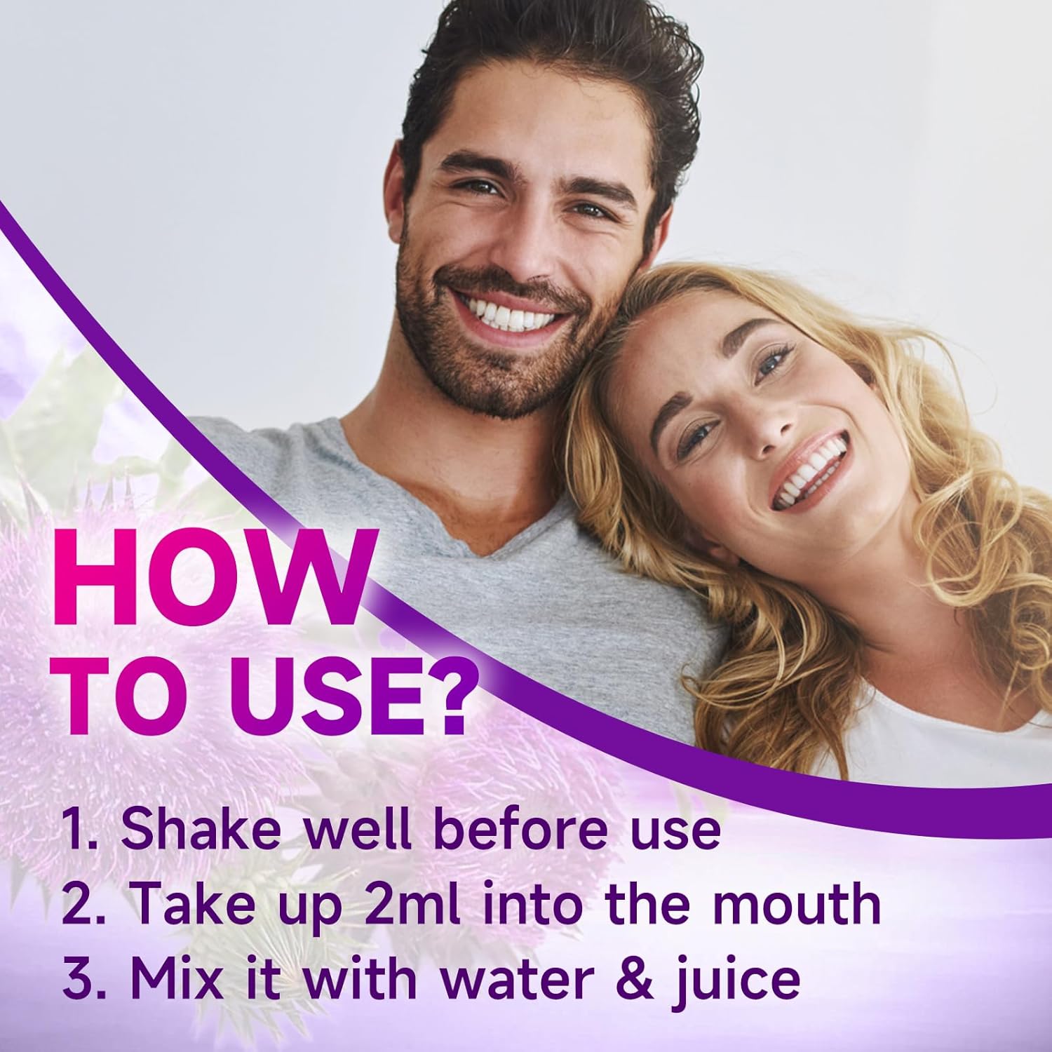 2 Pack Milk Thistle Liquid Drops - Liver Cleanse & Repair - 1000mg Supplement for Liver Support - Silymarin Liver Health Formula - Vegan & Non-GMO - 4 Fl Oz