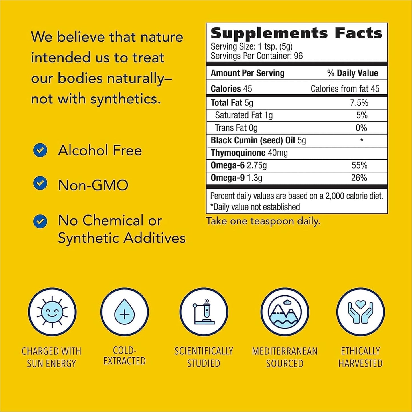 2-Pack North American Herb & Spice Black Seed Oil - 16 fl oz - Supports Digestion & Immune System - Non-GMO - 192 Servings