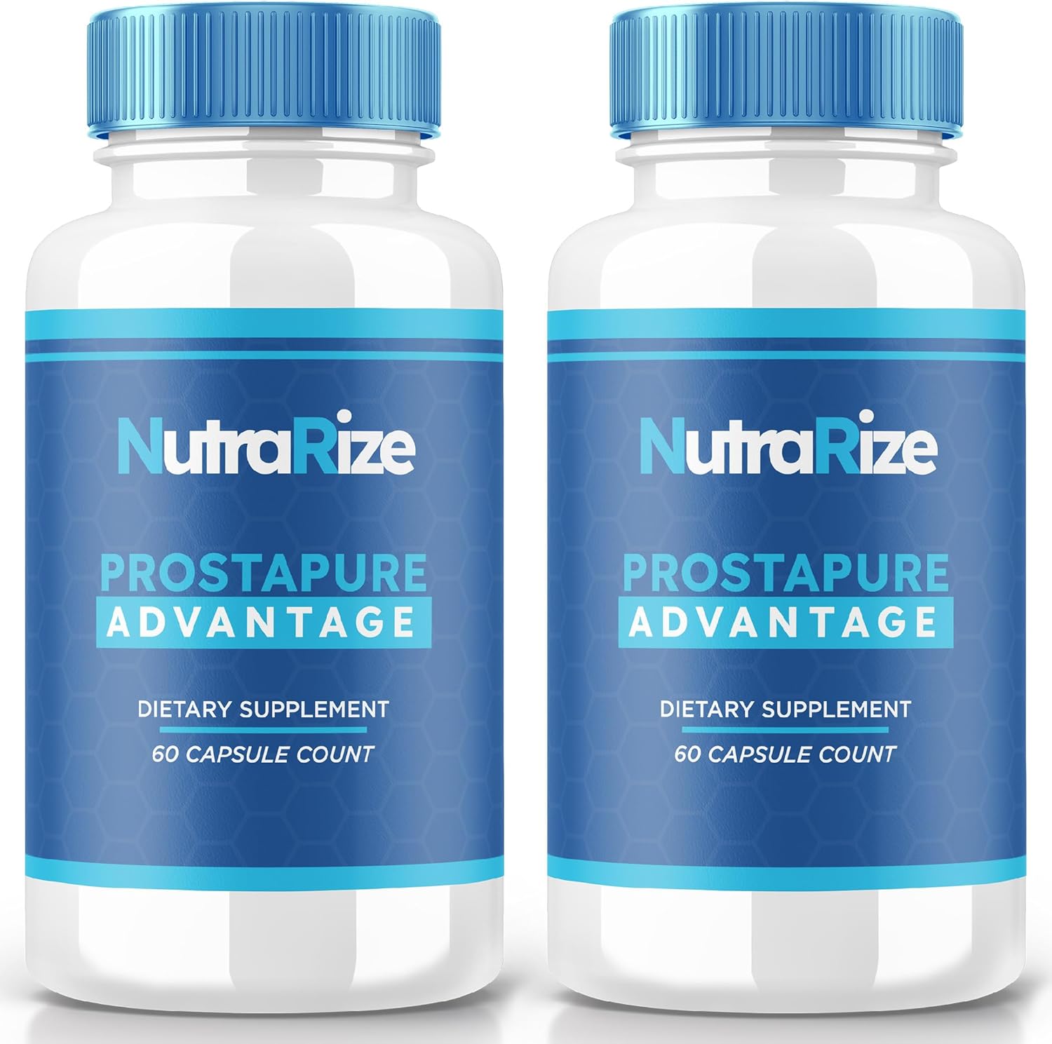 2 Pack NutraRize Prostapure Capsules - Maximum Strength Prostate Supplement for Overall Health - All-Natural Advanced Formula - 120 Capsules