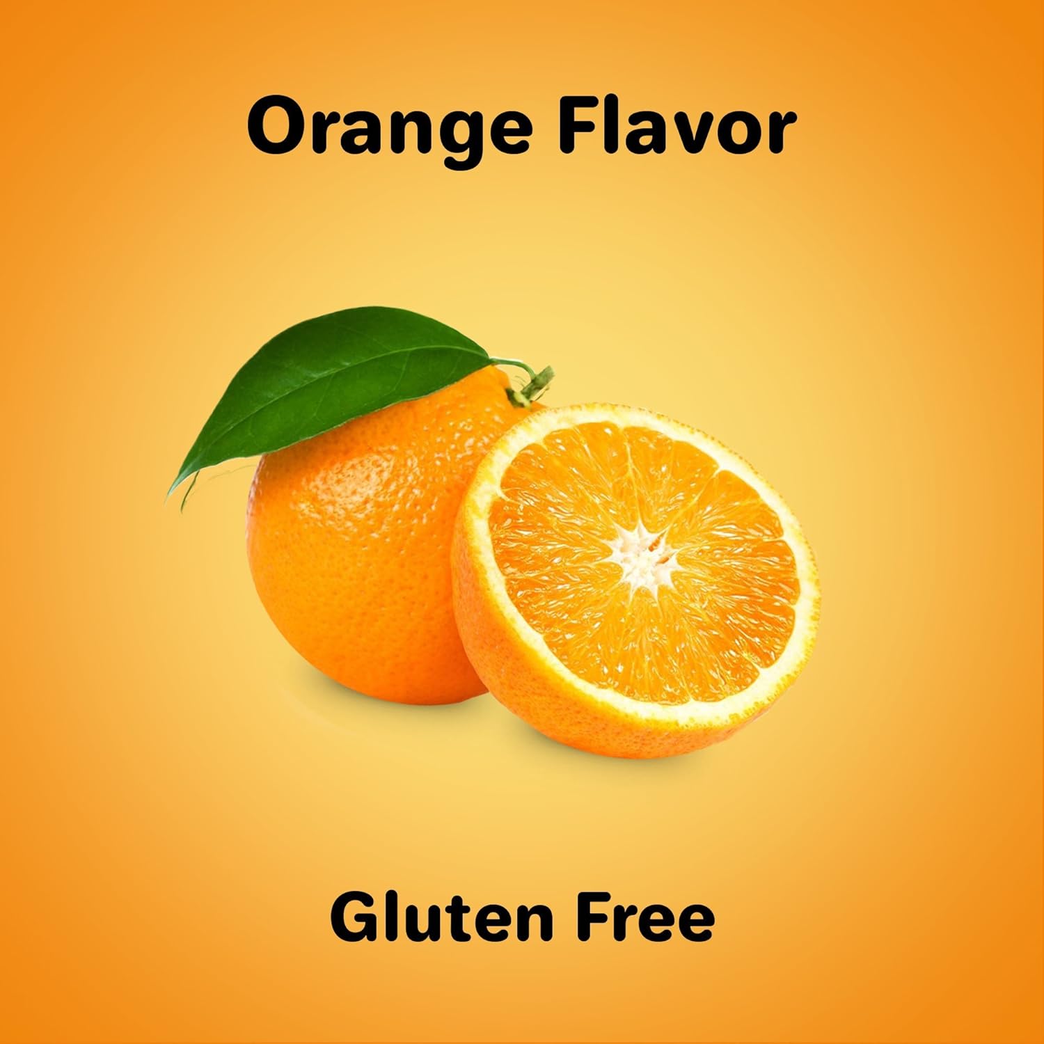 2 Pack of Airborne 750mg Vitamin C Immune Support Gummies for Adults - Zesty Orange Flavor - Gluten Free - Antioxidant Vitamins A C & E - 63 Gummies