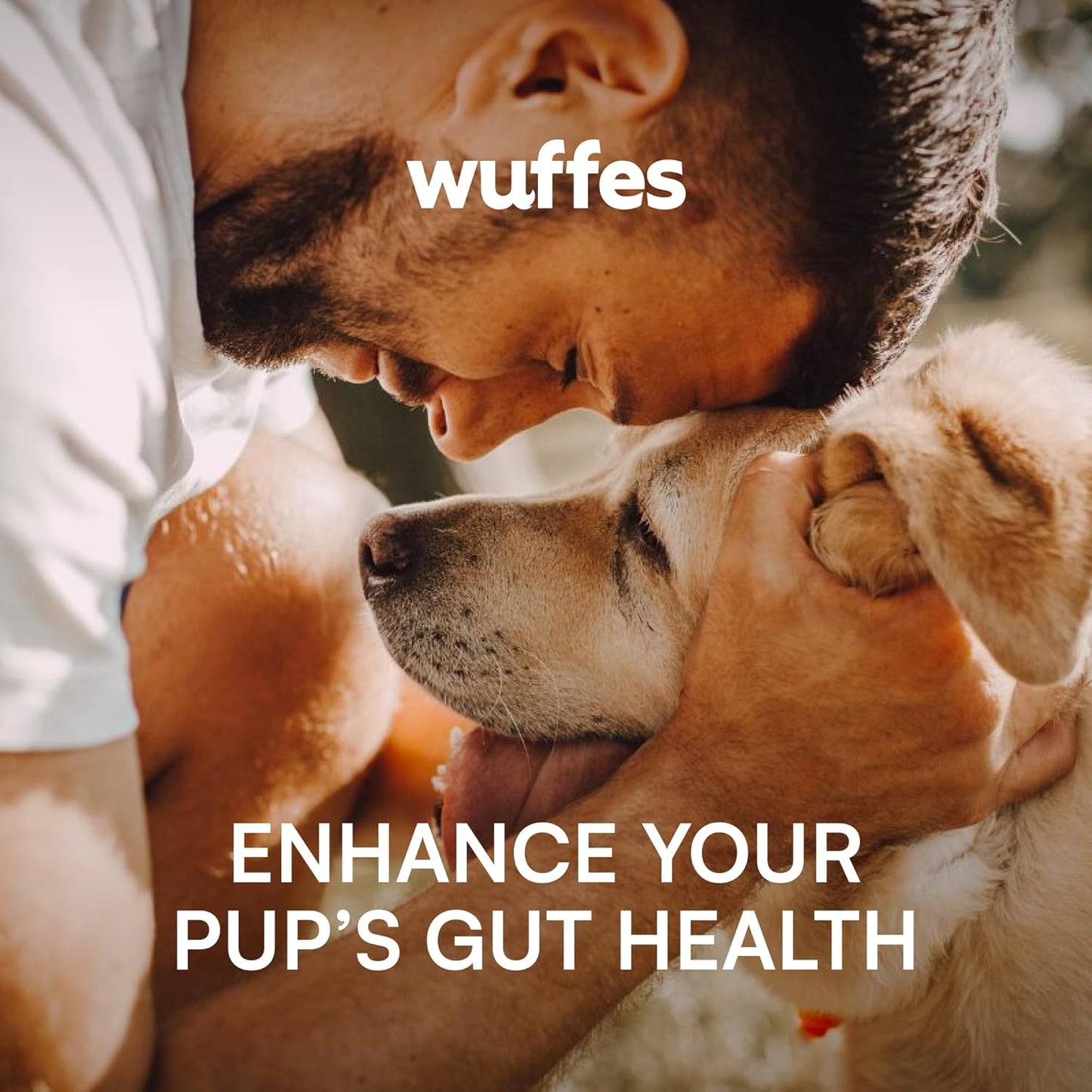 2 Pack of Wuffes Daily Probiotic Soft Chews for Dogs - Promotes Digestive Health, Gut Balance, and Immune Support - Includes Prebiotics, Marshmallow Root, and Pumpkin Powder - 120 Count